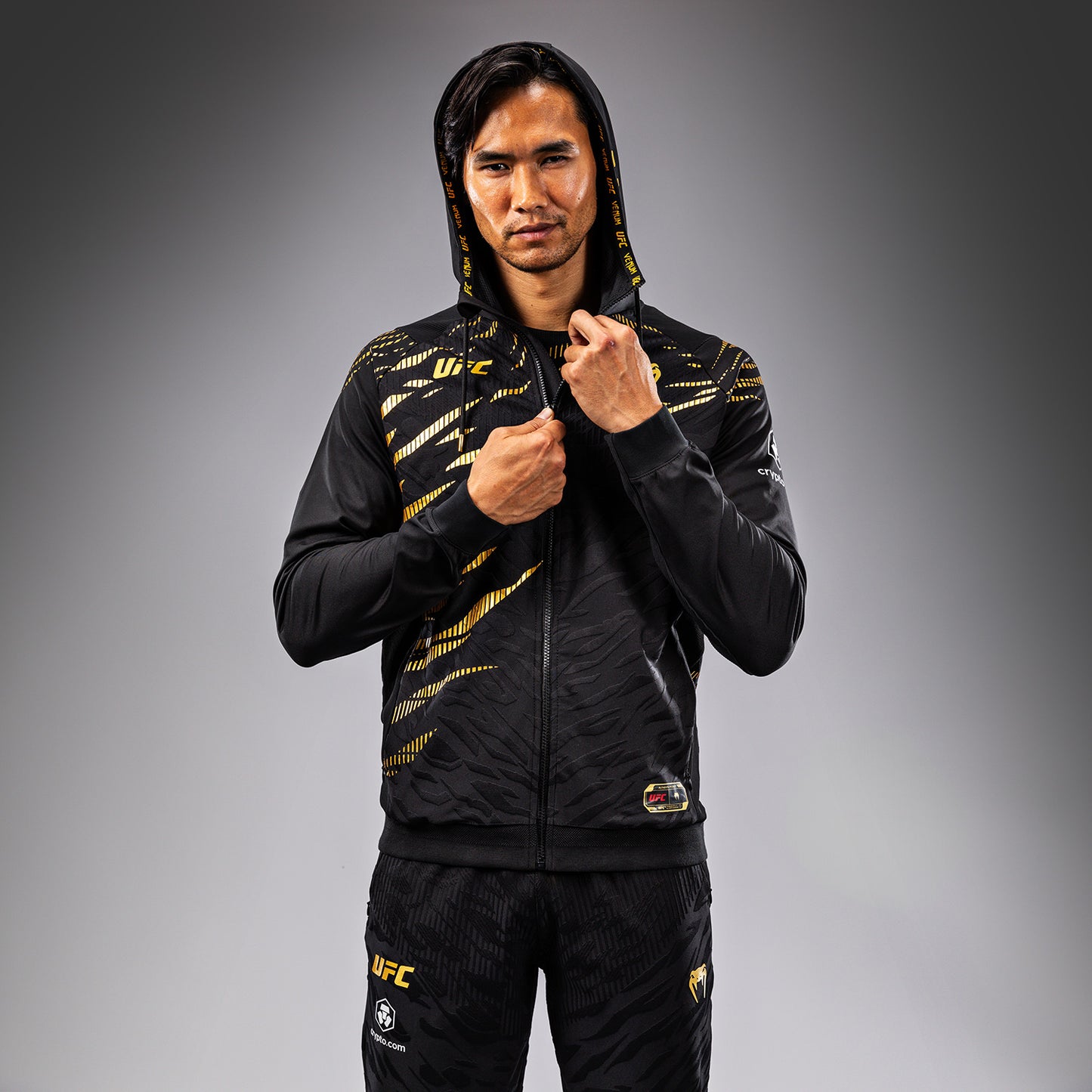 UFC Fusion by Venum Authentic Fight Night Hoodie voor Heren - Champion