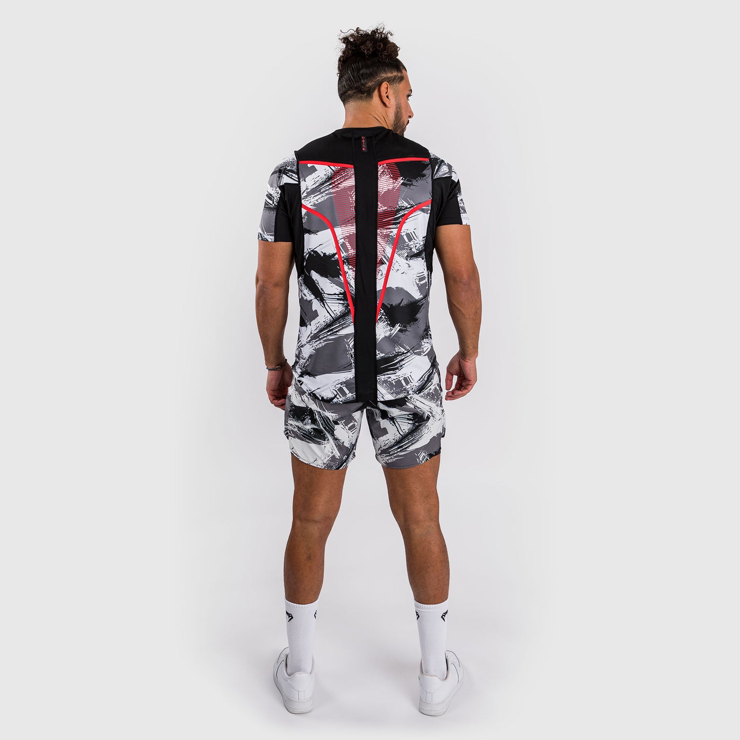Venum Electron 3.0 Dry-Tech t-shirt - Grijs/Rood
