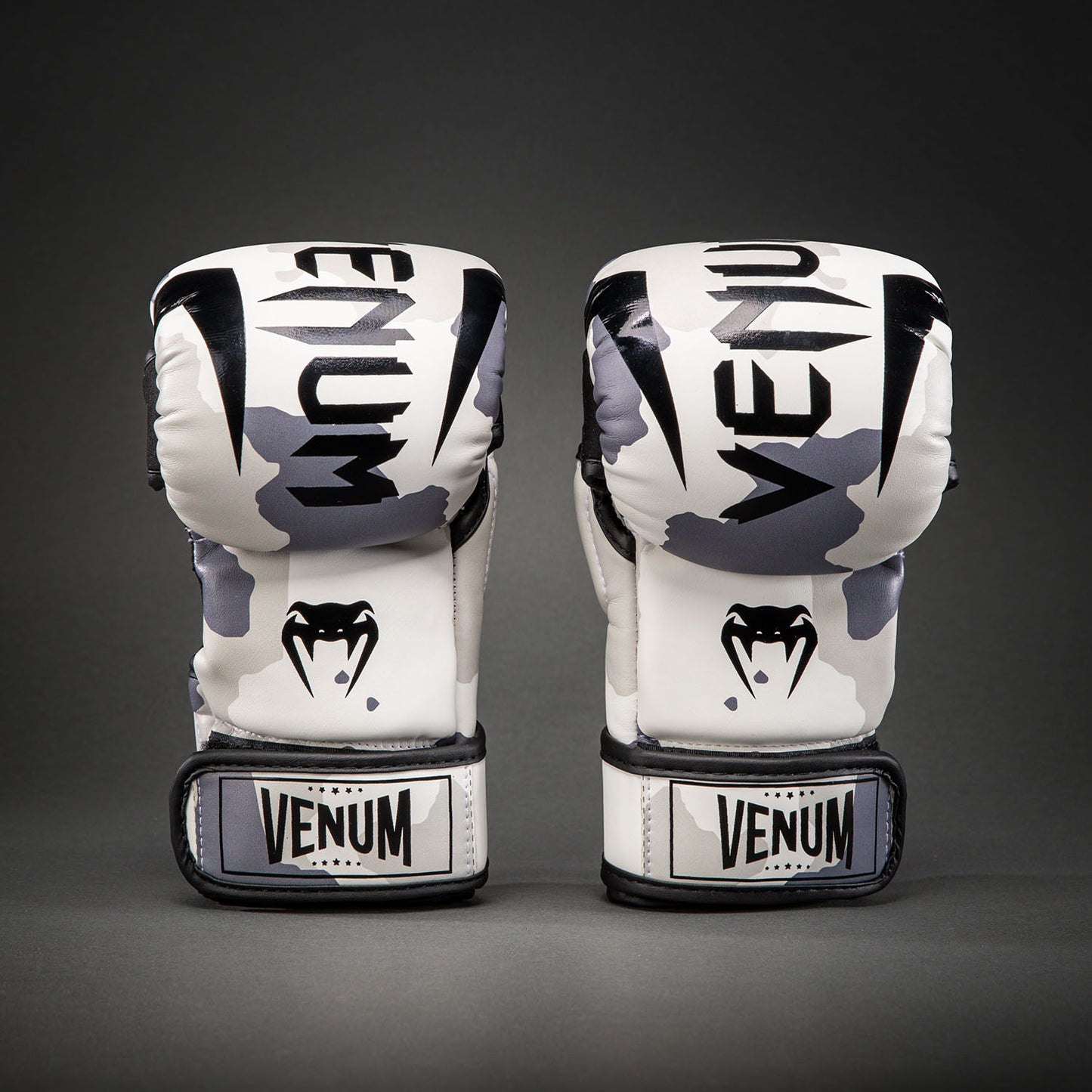 Venum Elite Sparring Handschoenen - Wit/Gemêleerd grijs