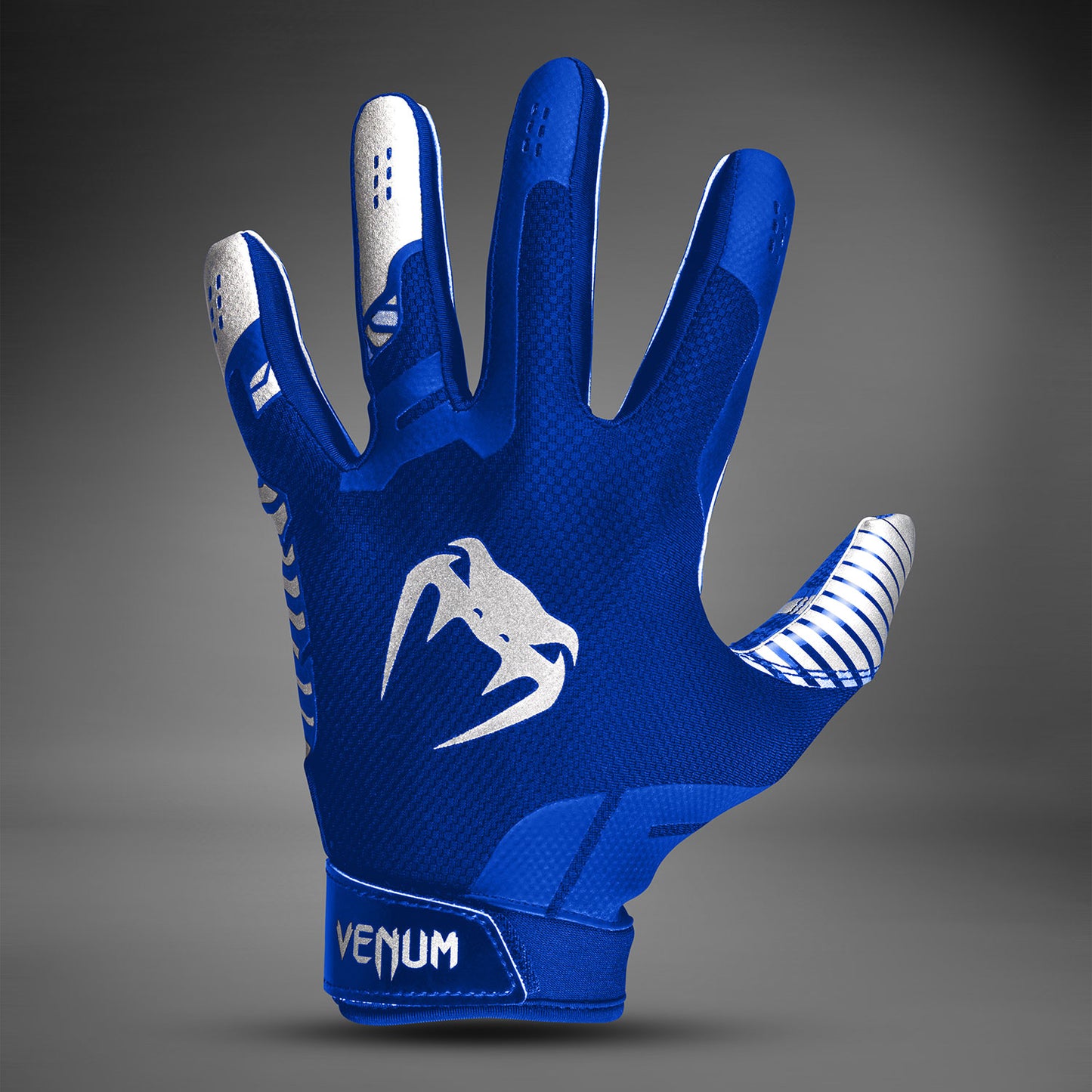 Venum Elite Voetbalhandschoenen - Koninklijk Blauw/Zilver