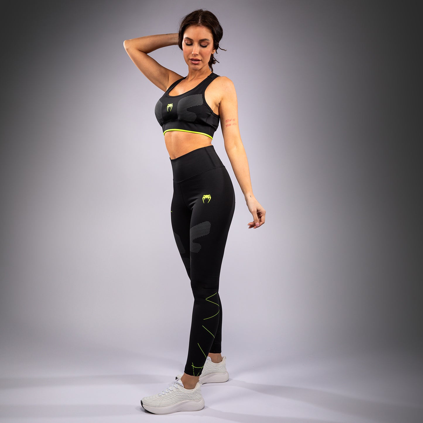 Venum Training Camp 4.0 Legging - Zwart/Neon Groen
