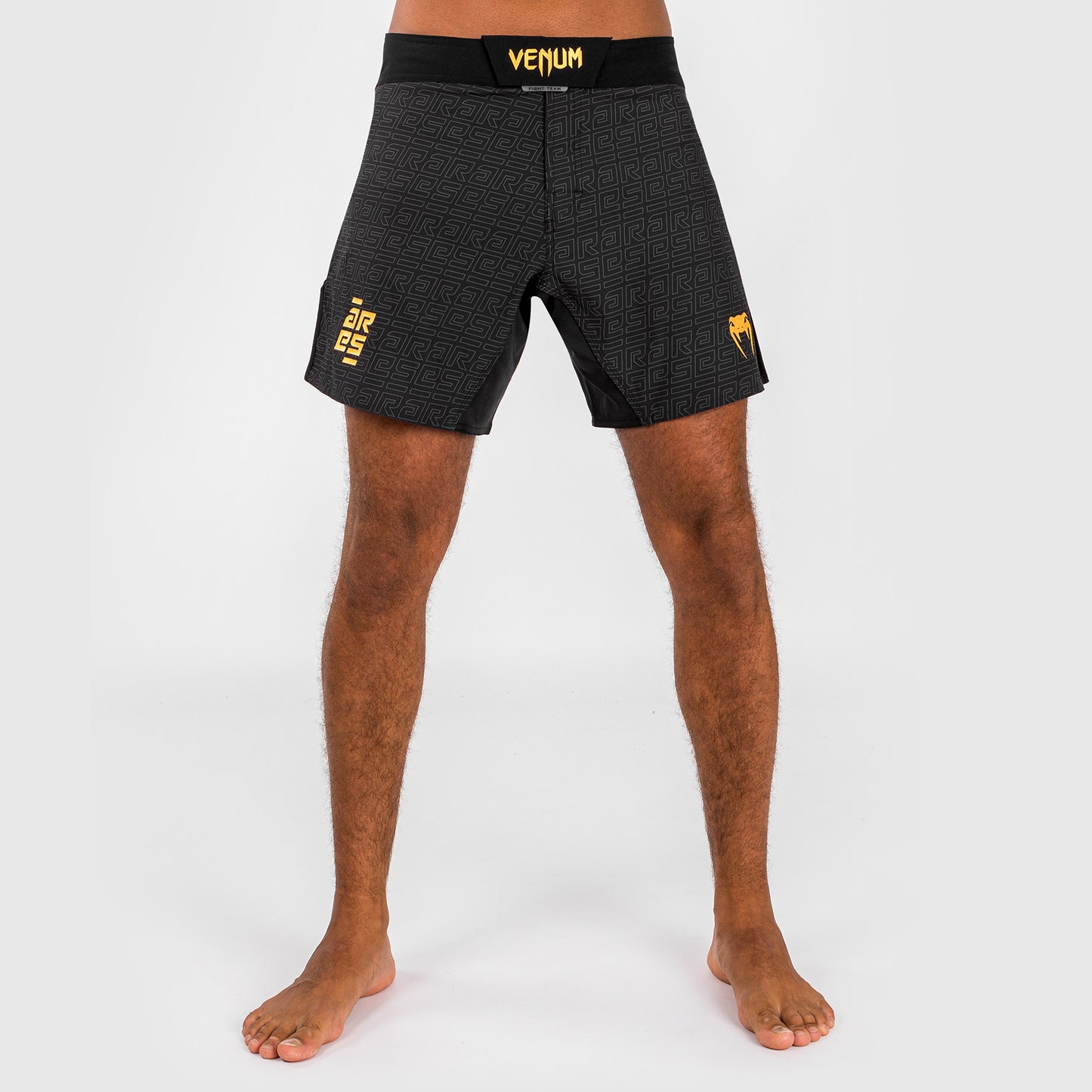 Venum x Ares Heren Vecht Shorts - Zwart/Goud