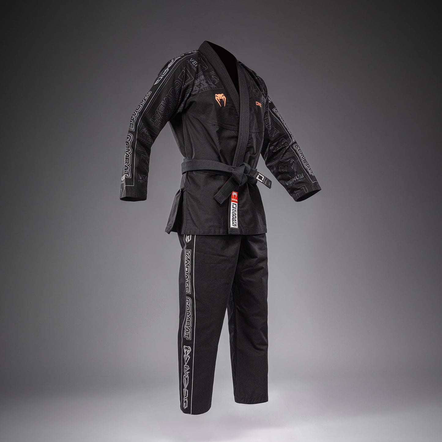 Karate Combat by Venum BJJ Gi – Zwart/Grijs