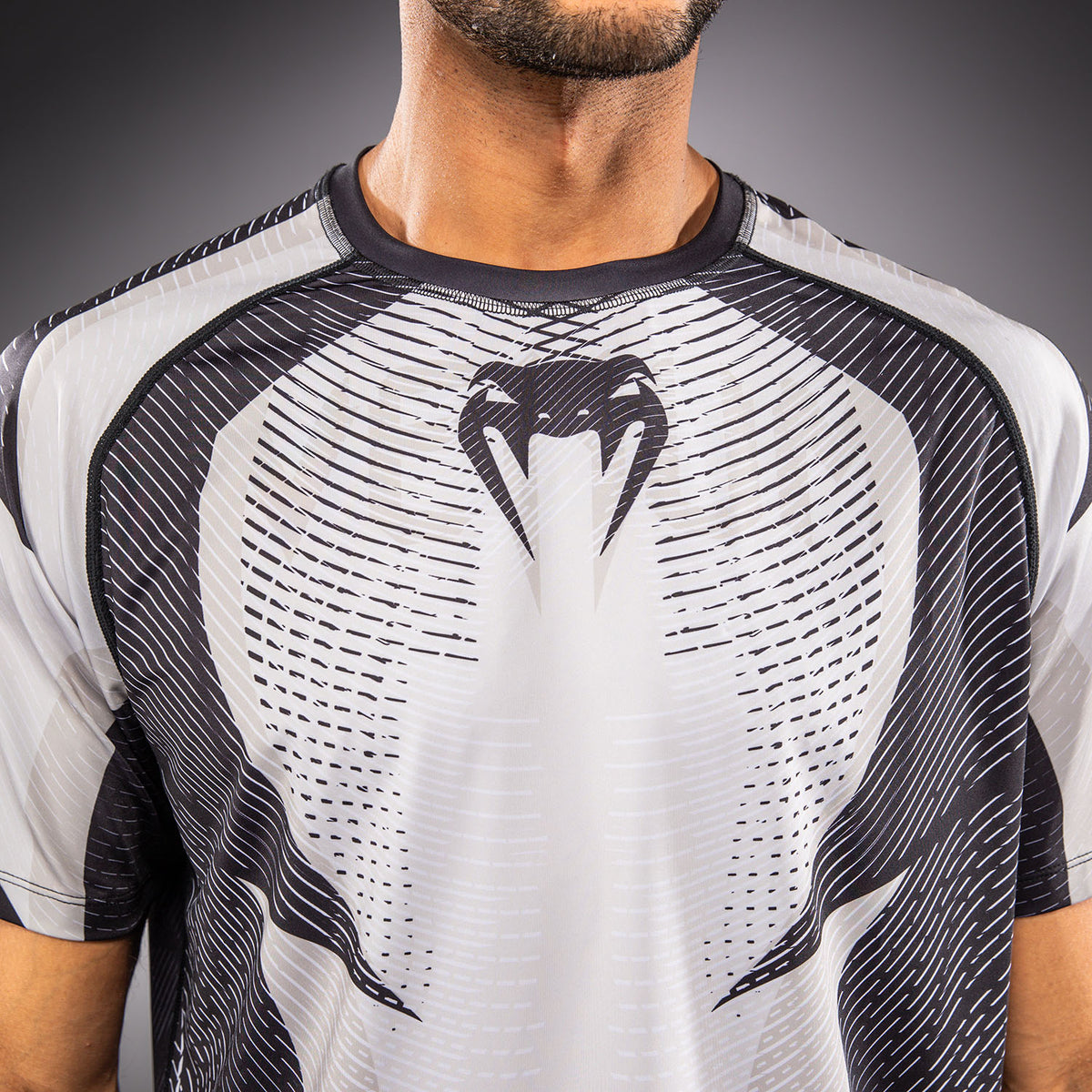 Venum Galactic 3.0 Dry Tech T-shirt - Offwhite/Zwart
