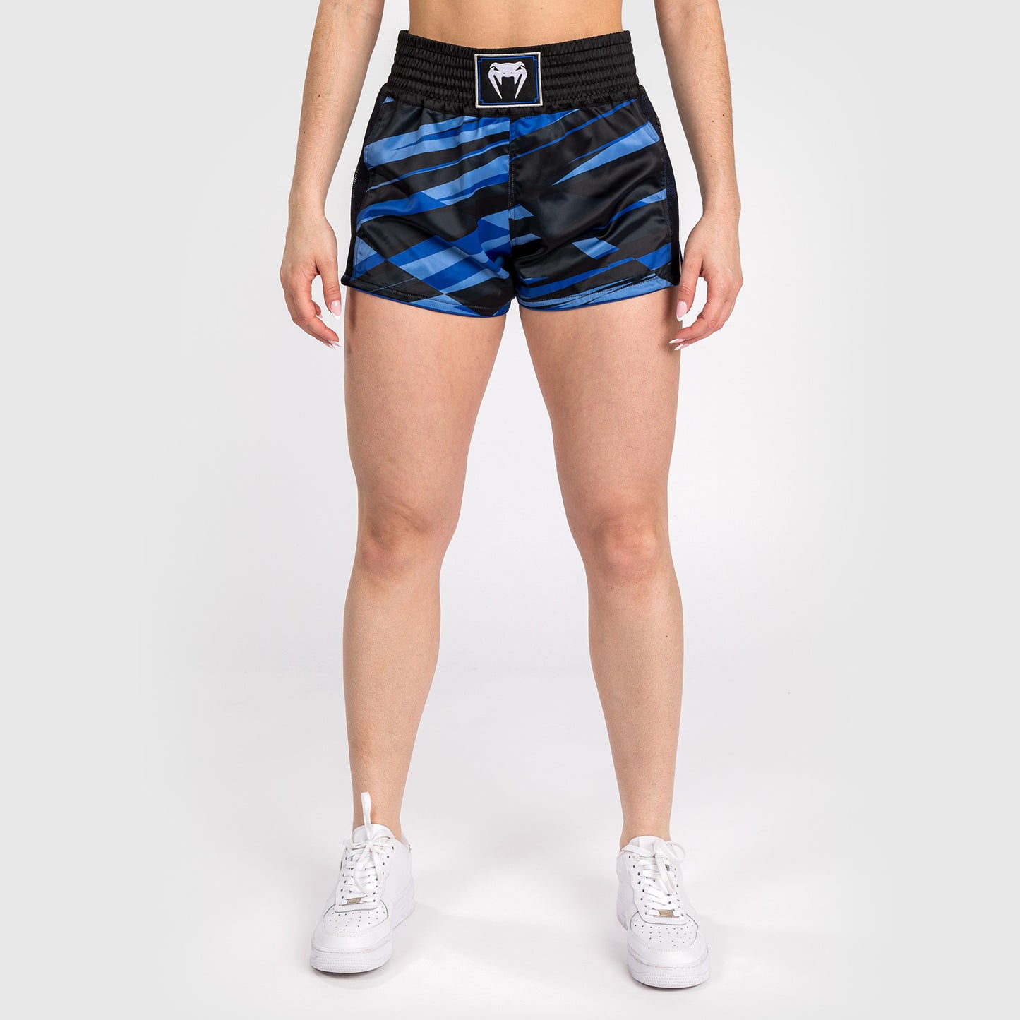 Venum Abyss Muay Thai Shorts Voor Vrouwen - Schaduw Blauw