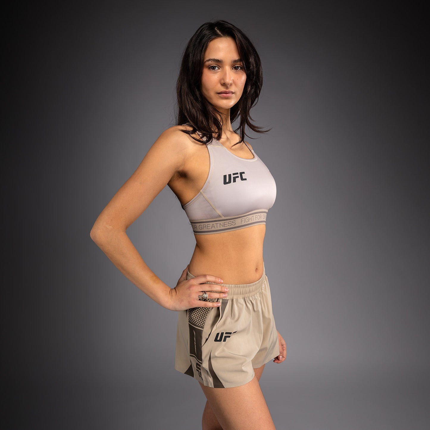 Venum UFC Unity by Venum Authentic Fight Week Dames Sportbeha - Zand