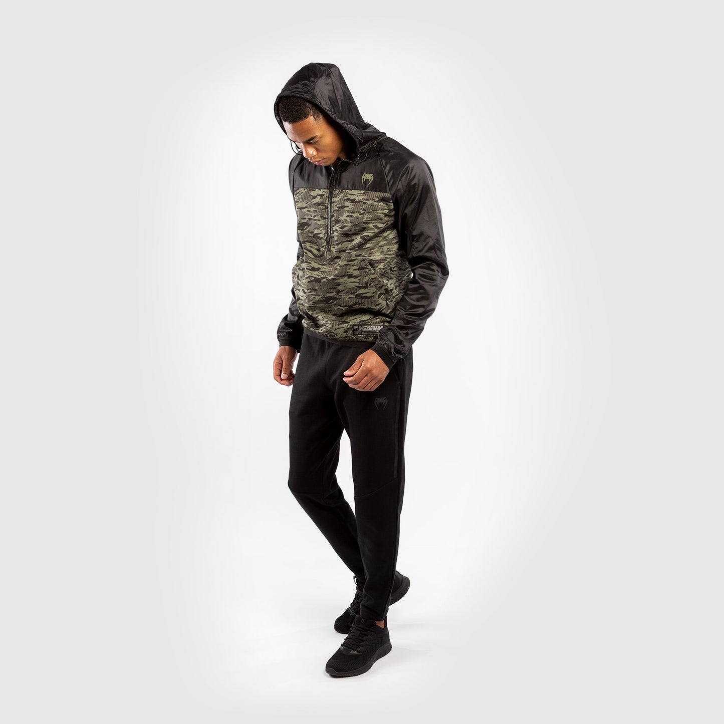 Venum Laser XT Hoodie - Zwart/Boscamouflage