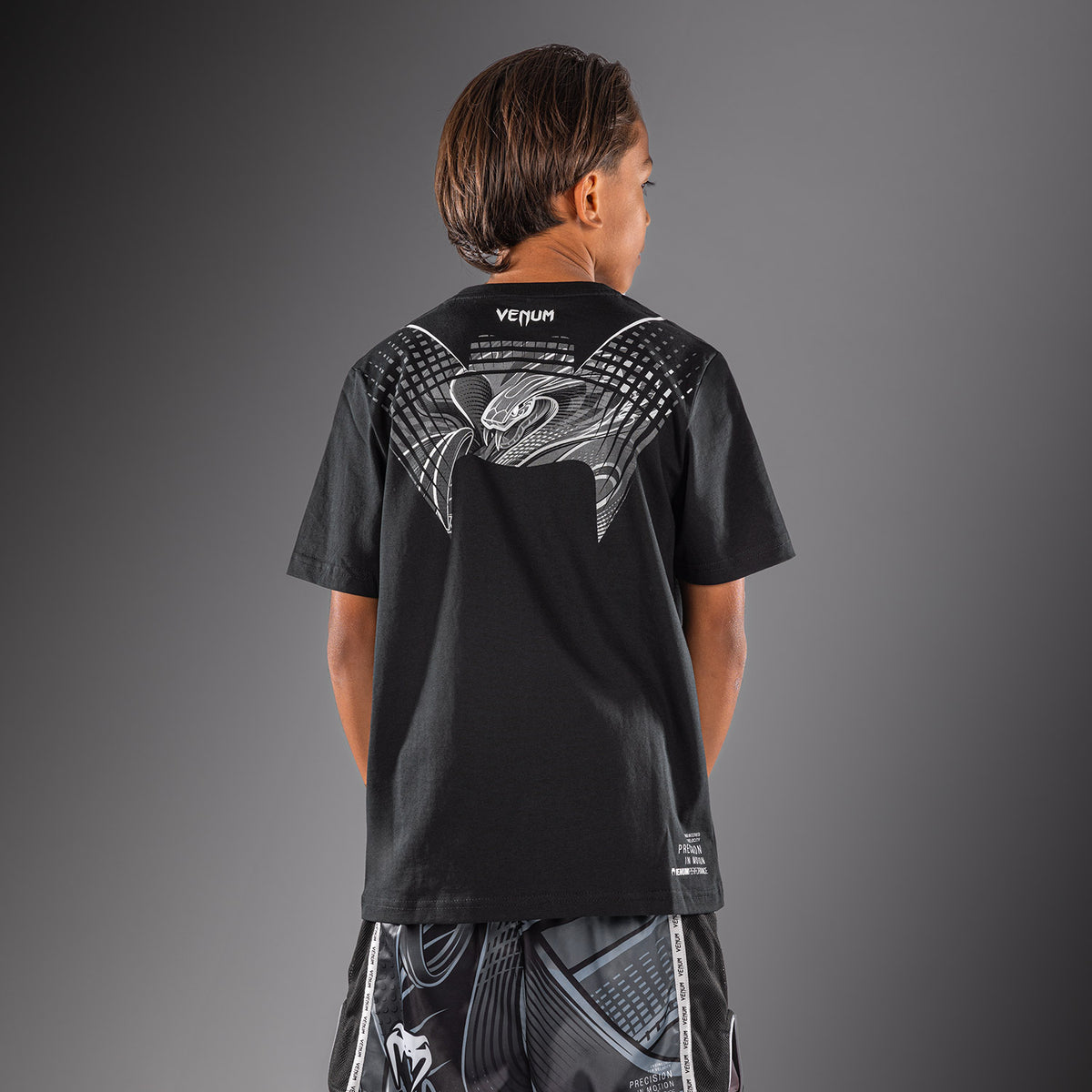 Venum Crimson Viper 2.0 T-shirt voor kinderen - Zwart/Grijs