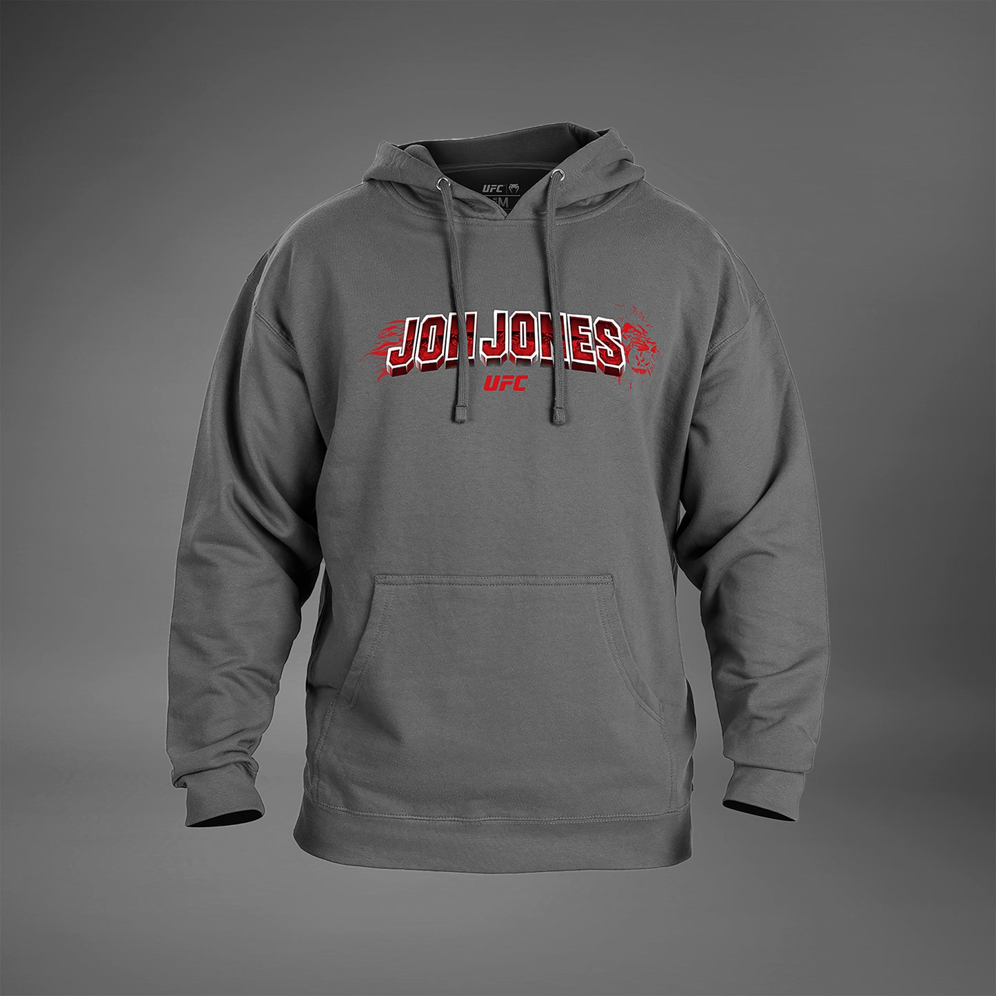 UFC Unrivaled by Venum Jon Jones Mannen Hoodie - Heather Grey