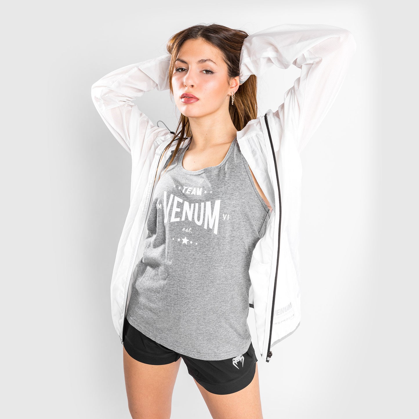 Venum Team 2.0 Tank Top - Dames - Licht Heide Grijs