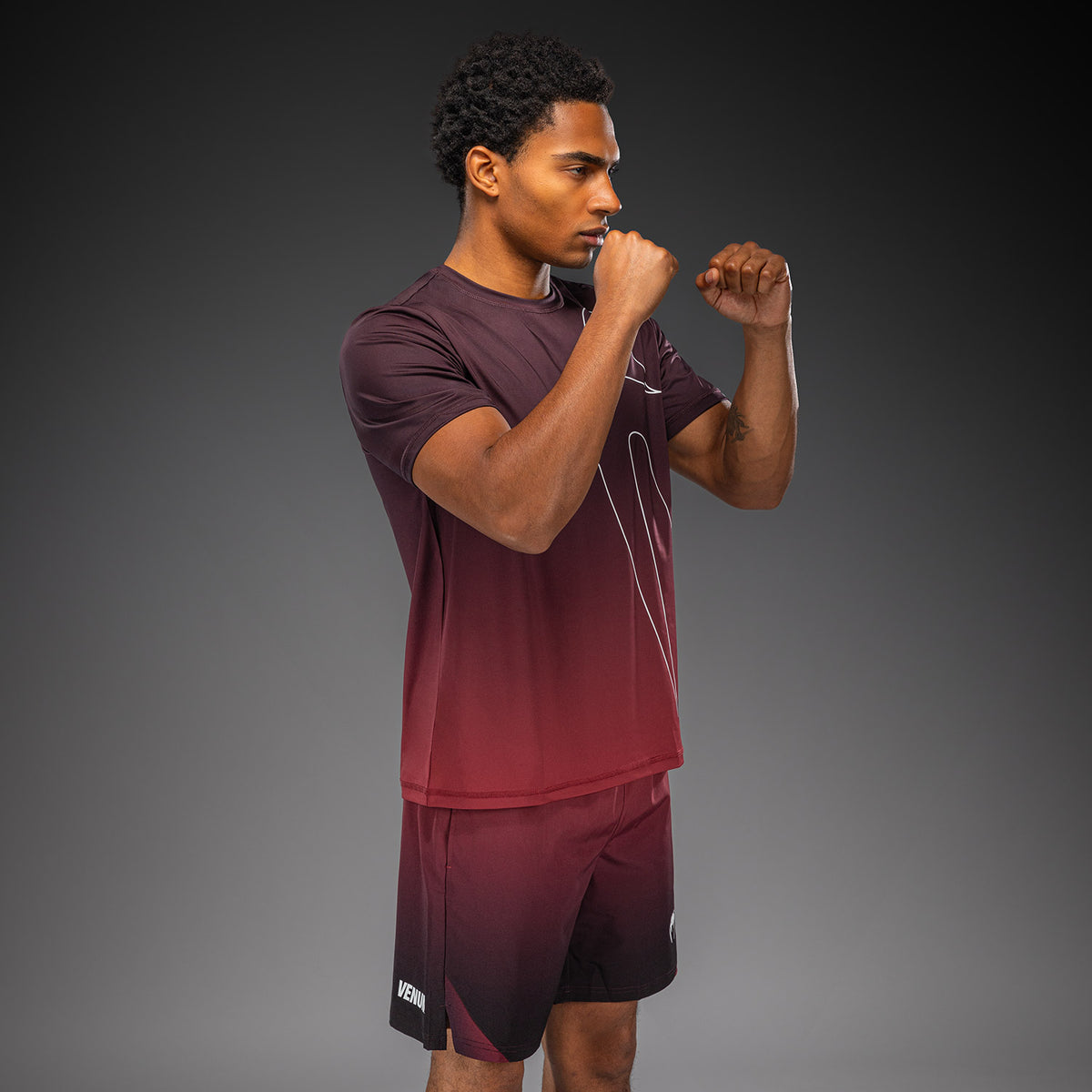 Venum Giant Shift Dry Tech T-shirt - Zwart/Rood
