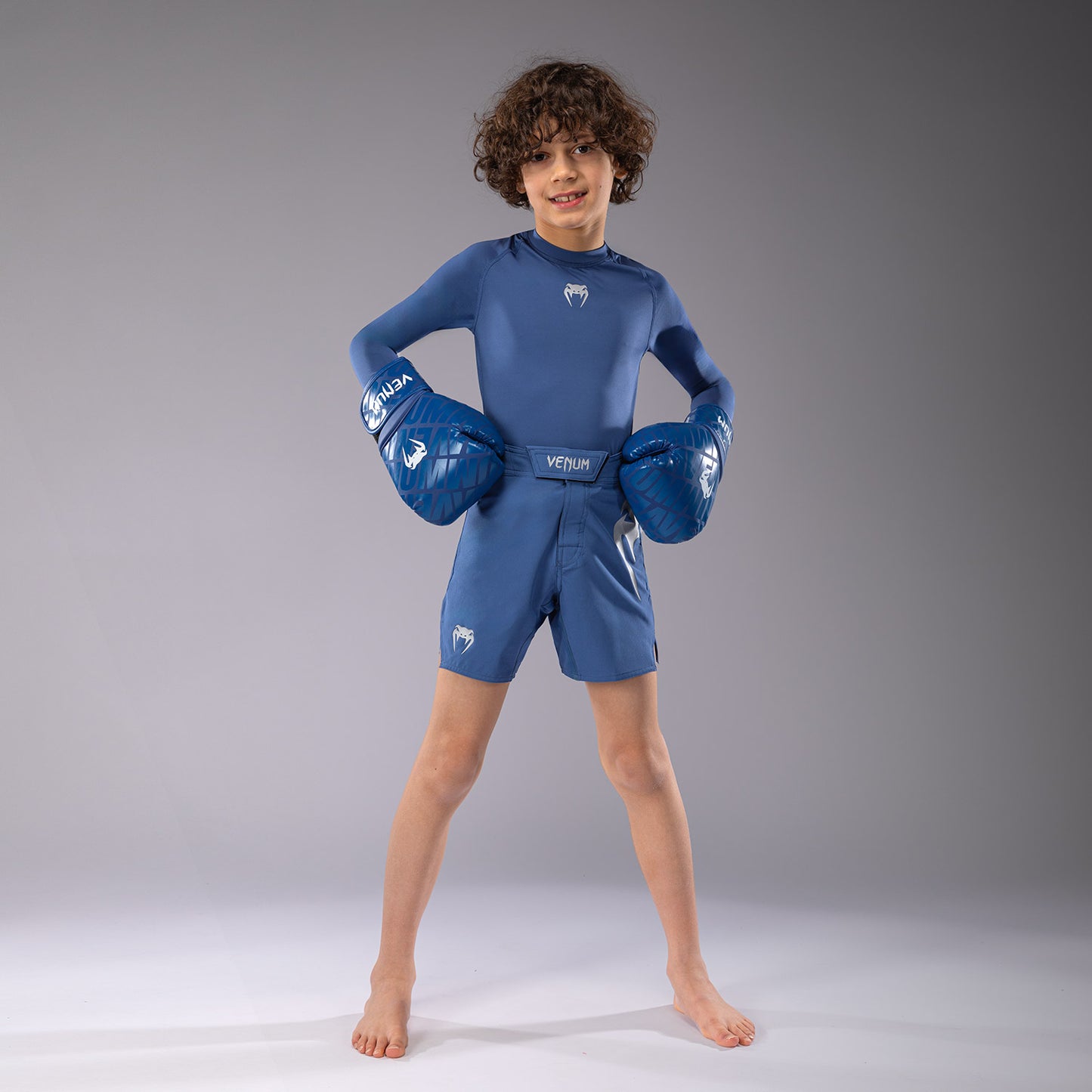 Venum Light Fight Shorts voor Kinderen - Koningsblauw