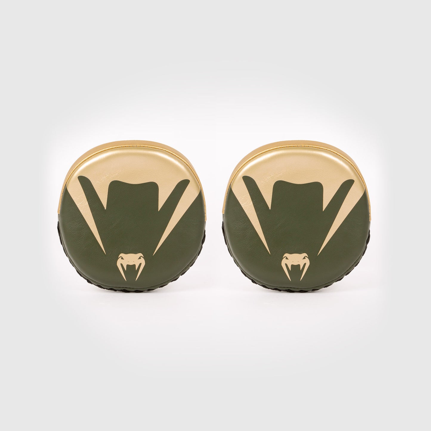 Venum Pro Boxing - Mini Gebogen Stoothandschoenen (Paar) - Khaki/Gold