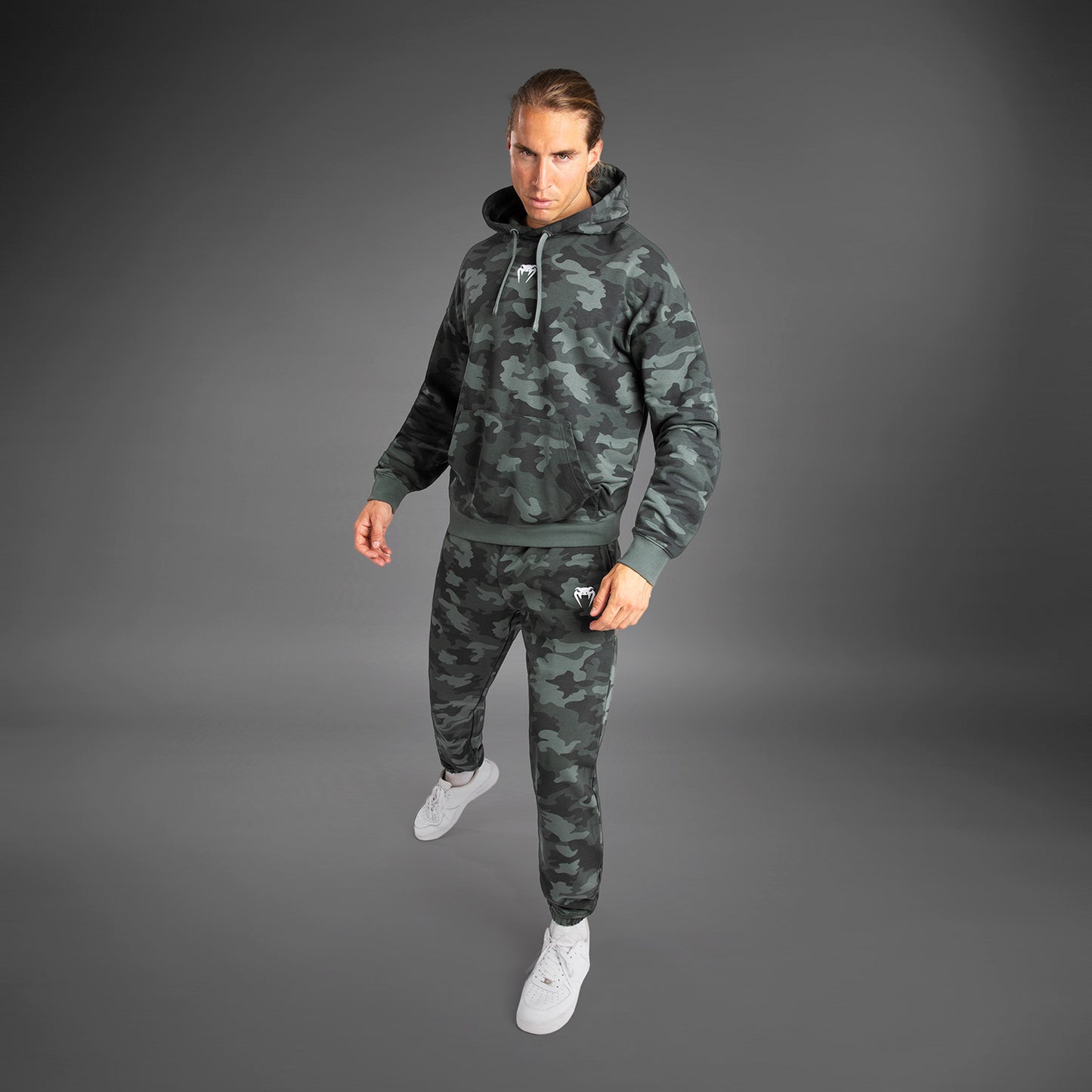 Venum Vortex XL Heren Hoodie - Khaki Camo