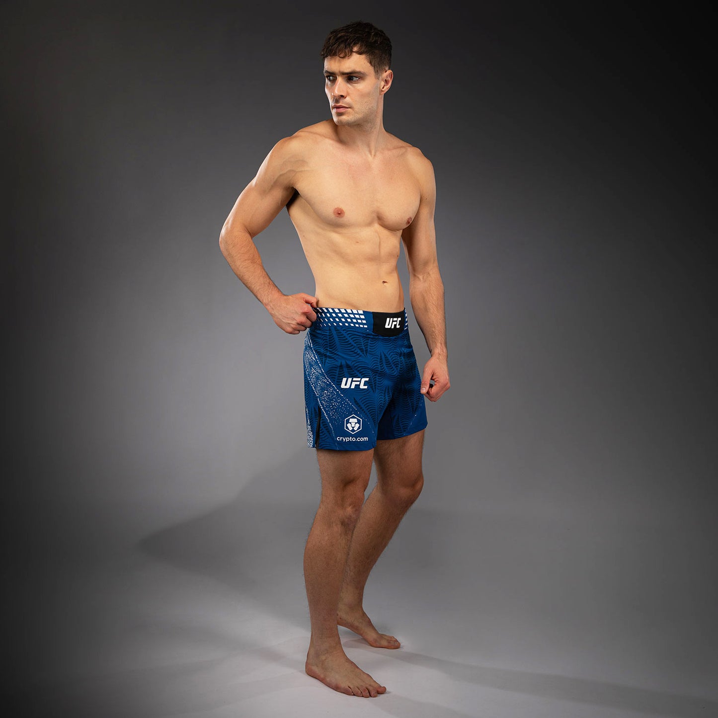 UFC Zenith by Venum Authentic Fight Night Short Fit Fight Short Heren - Blauw