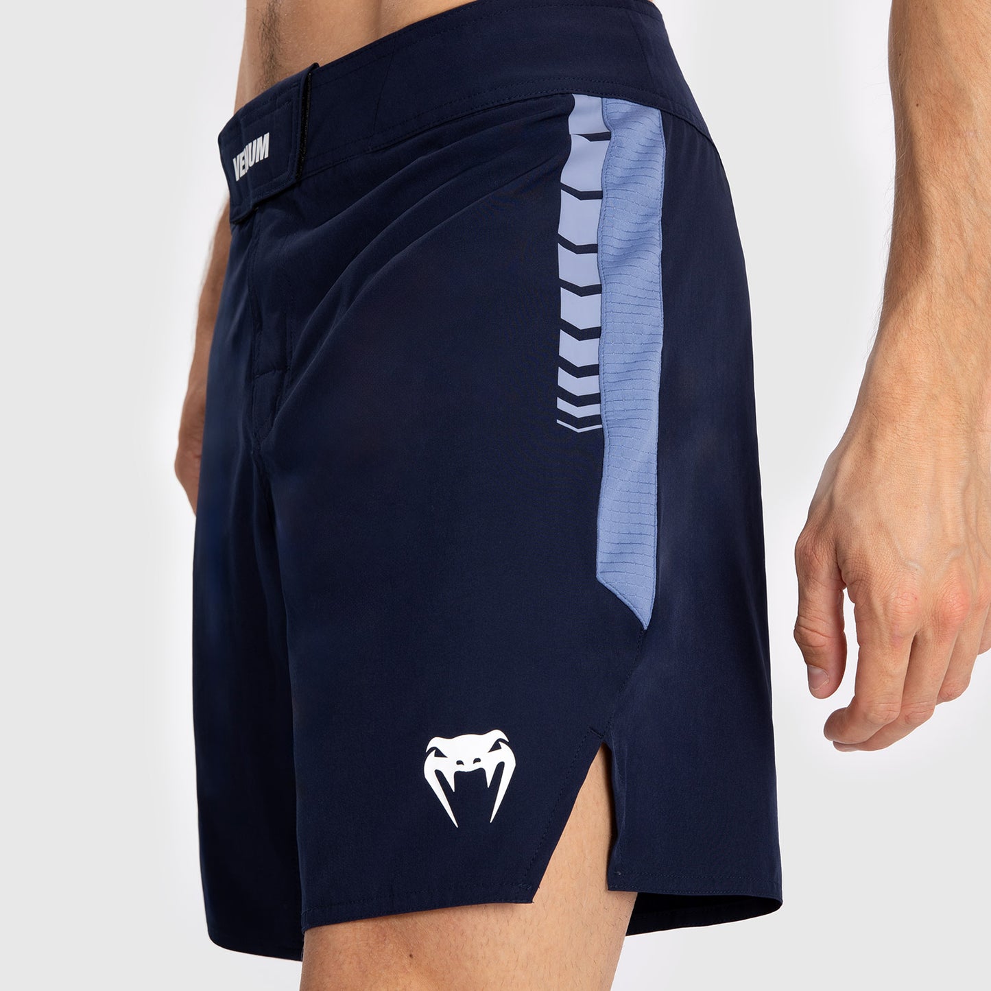 Venum Tempest Heren Vechtshorts - Marineblauw/Blauw