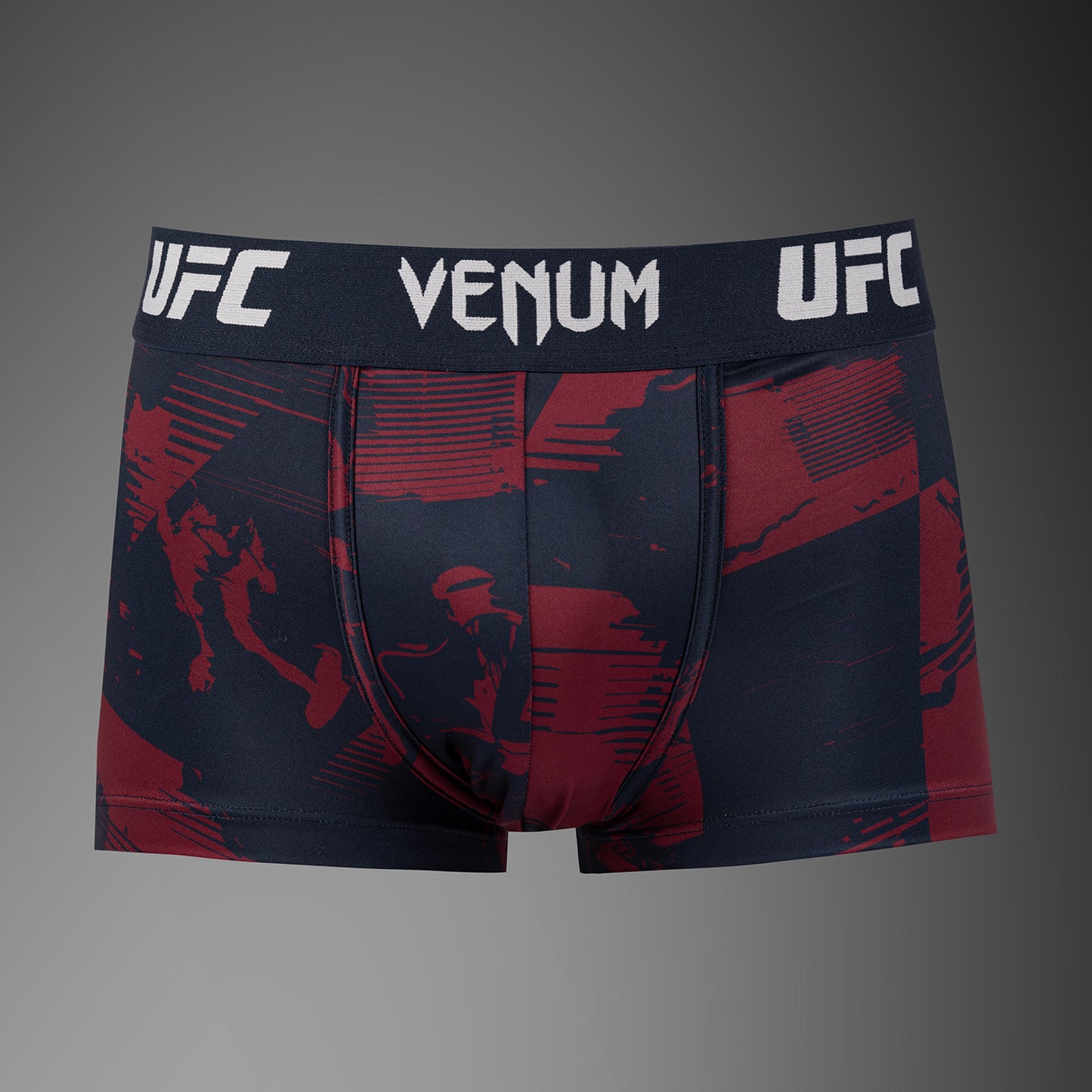 UFC Zenith by Venum Authentic Fight Week Weigh-In Ondergoed Heren - Marineblauw/Bordeauxrood/Zilver