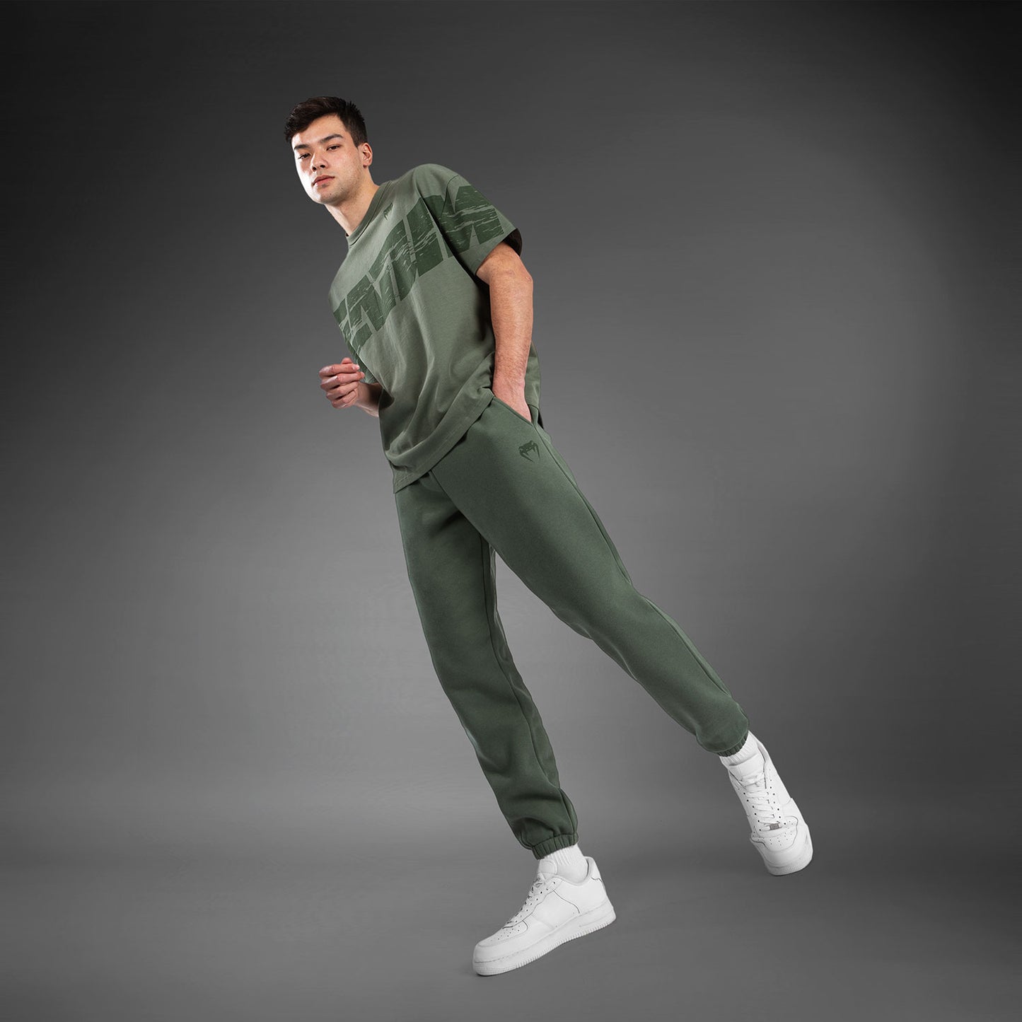 Venum Connect XL T-shirt - Groen