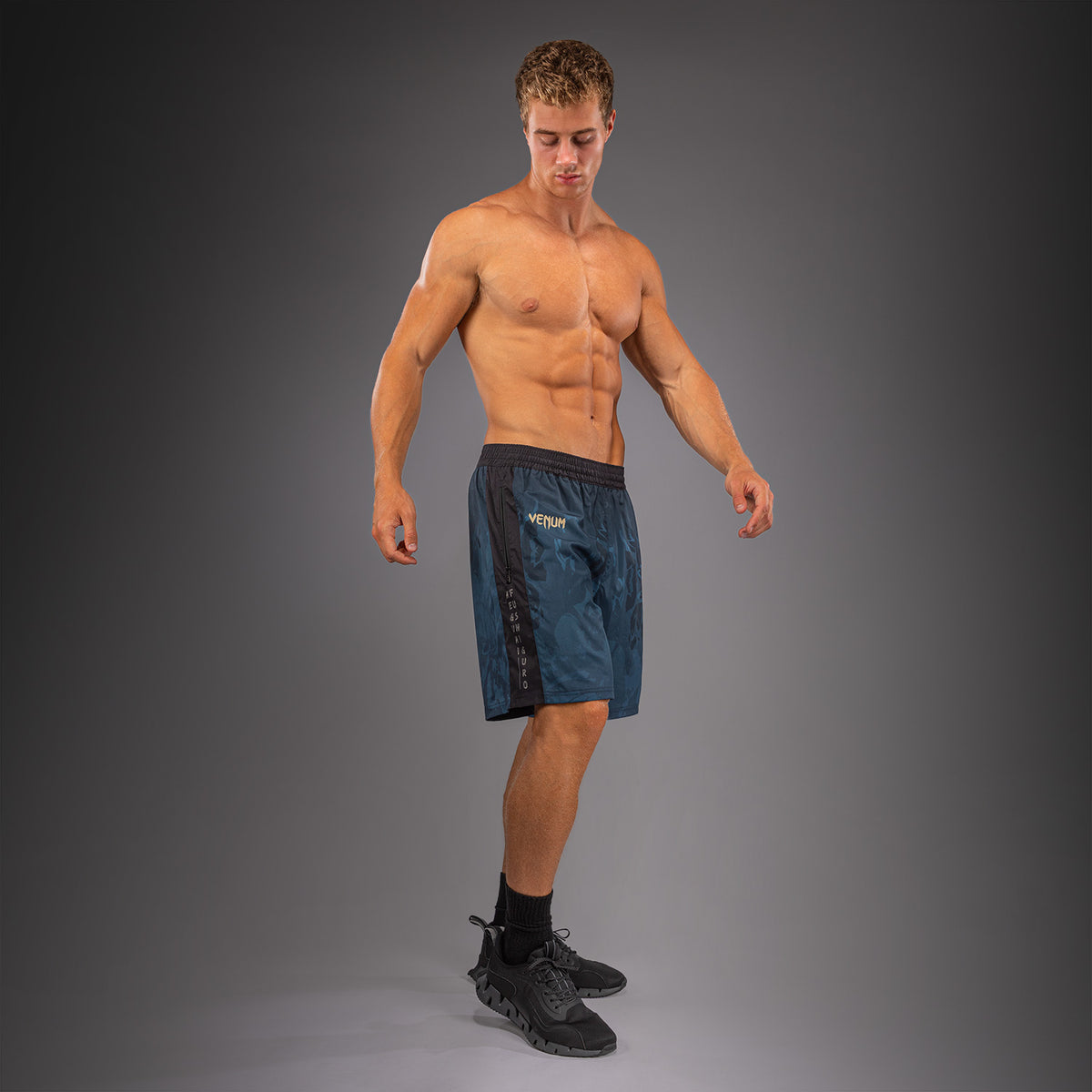 Jujutsu Kaisen x Venum Fushiguro Trainingsshorts – Oceaan Blauw