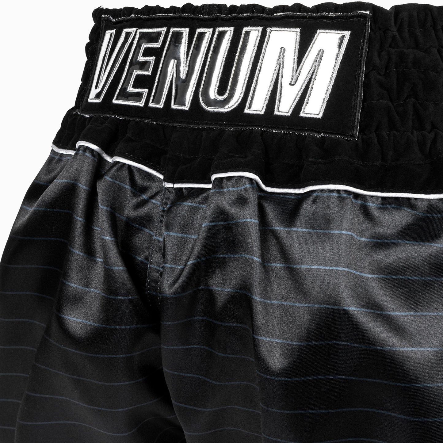 Venum Attack Muay Thai Broek - Zwart/Zilver