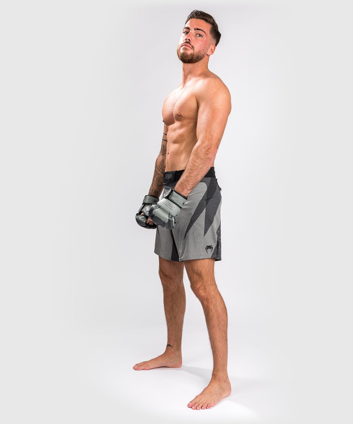 Venum Stone Vechtshorts - Mineraalgroen