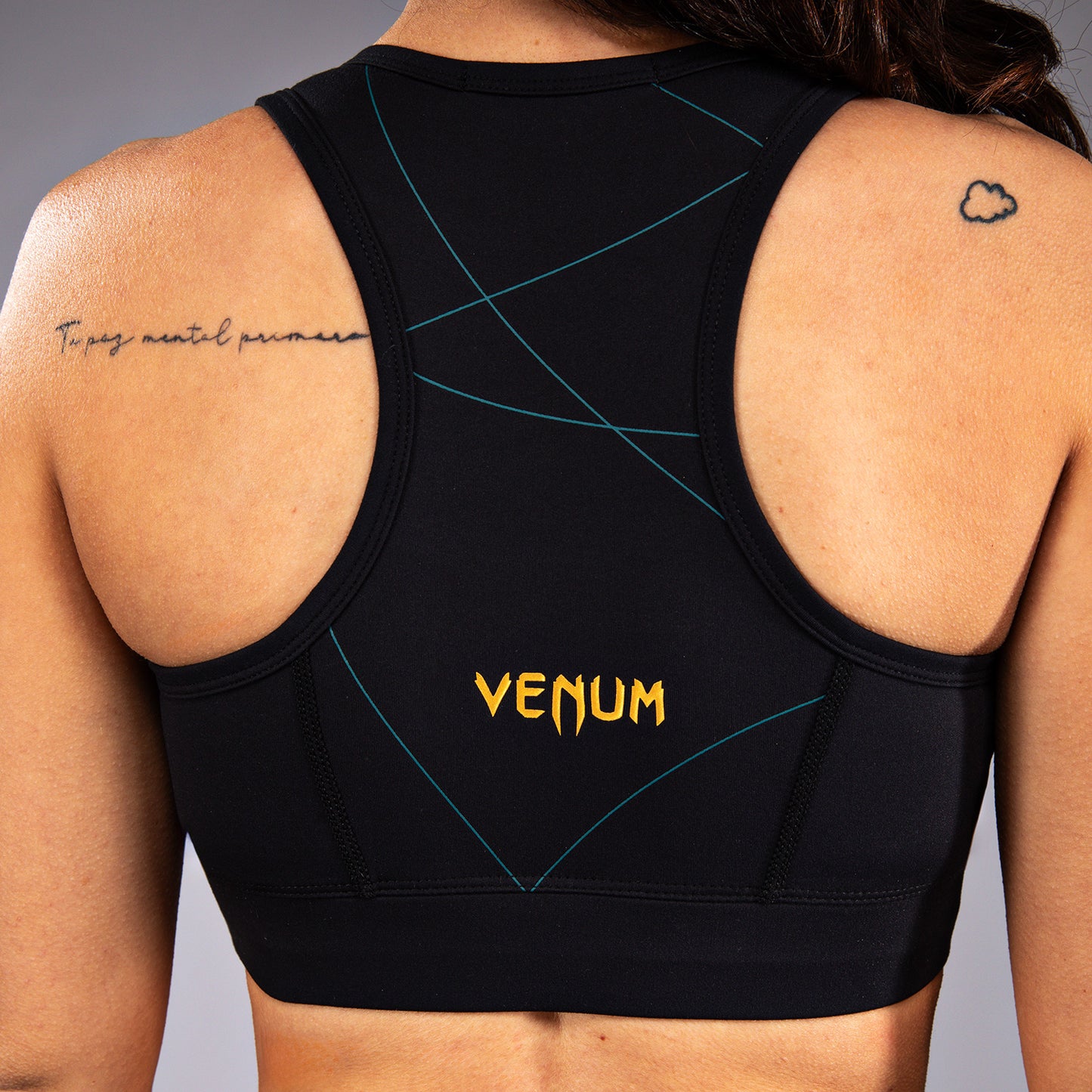 Venum Tactical XT Sportbeha - Zwart/Bosgroen
