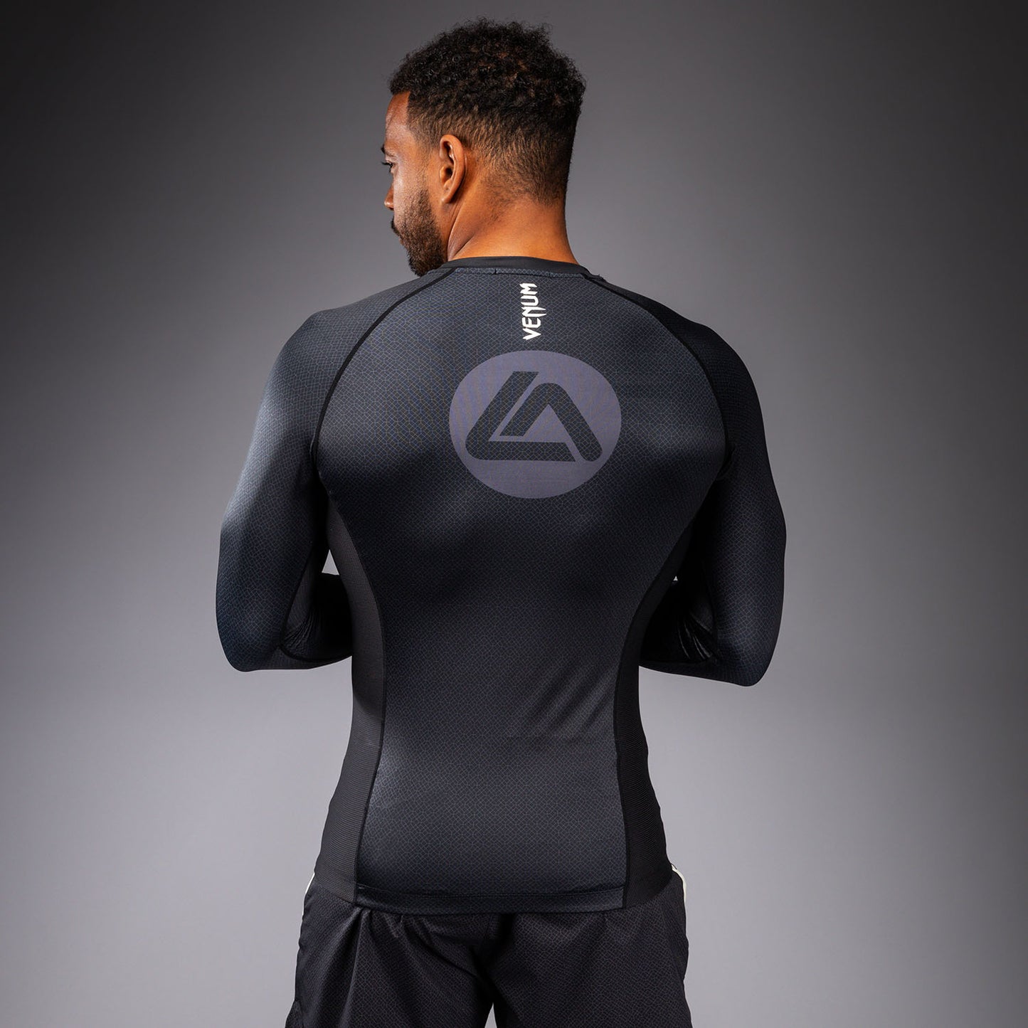 Venum x Roger Gracie Academy Rashguard met Lange Mouwen - Zwart