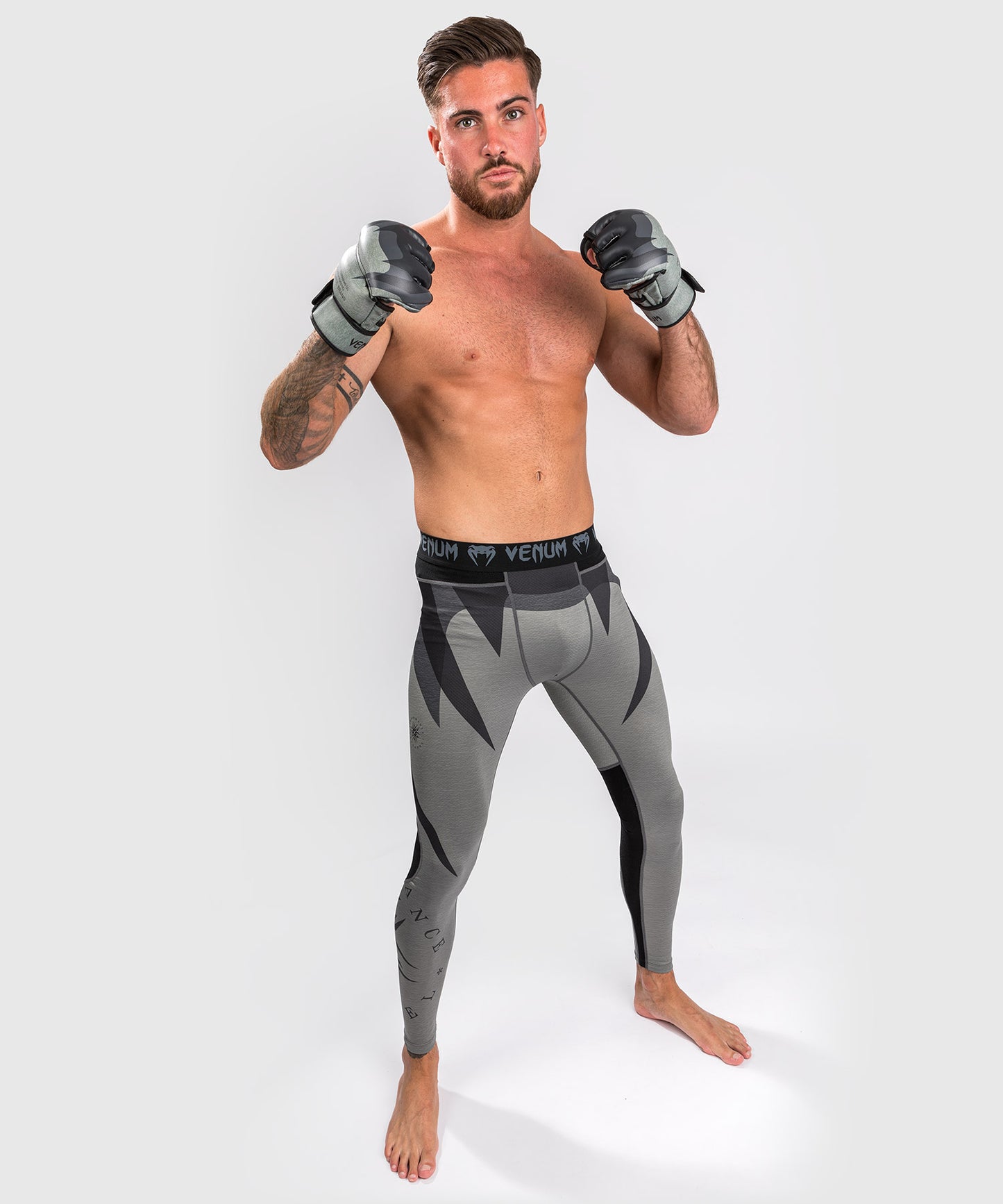 Venum Stone Compressiebroek - Mineraalgroen