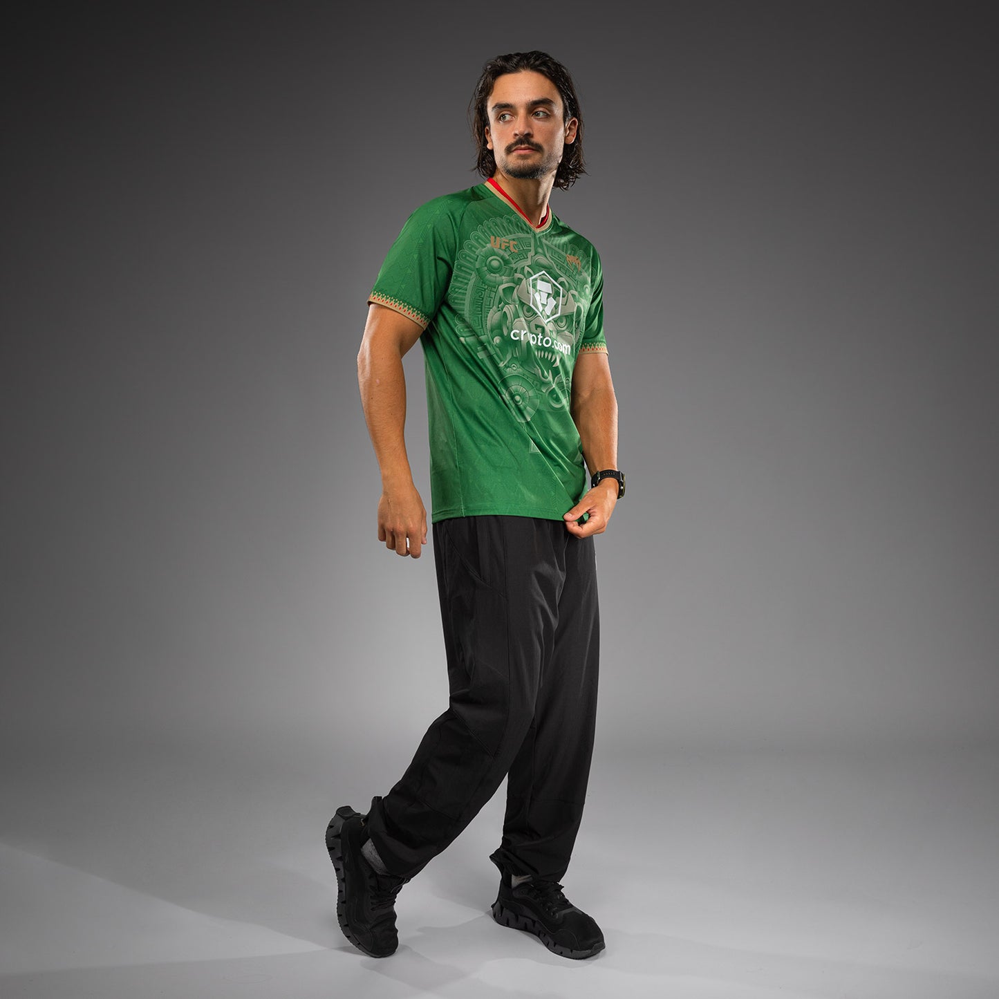 Noche UFC 2.0 By Venum Authentic Fight Night T-shirt - Groen