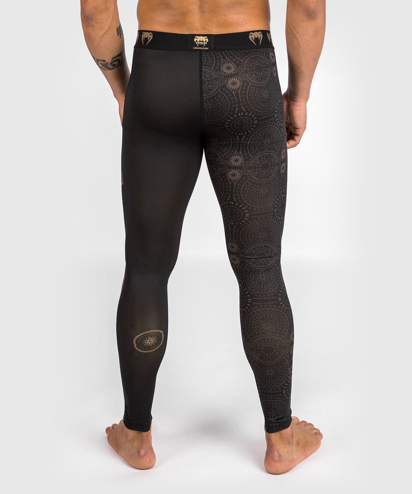 Venum Santa Muerte Dark Side - Spats - Zwart/Bruin