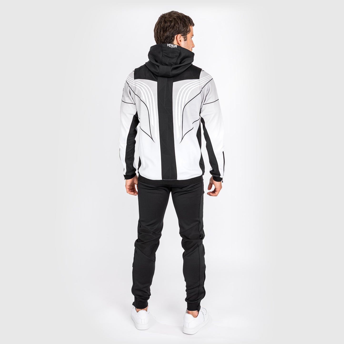UFC Venum Authentic Fight Night 2.0 Heren Walkout Hoodie - Wit