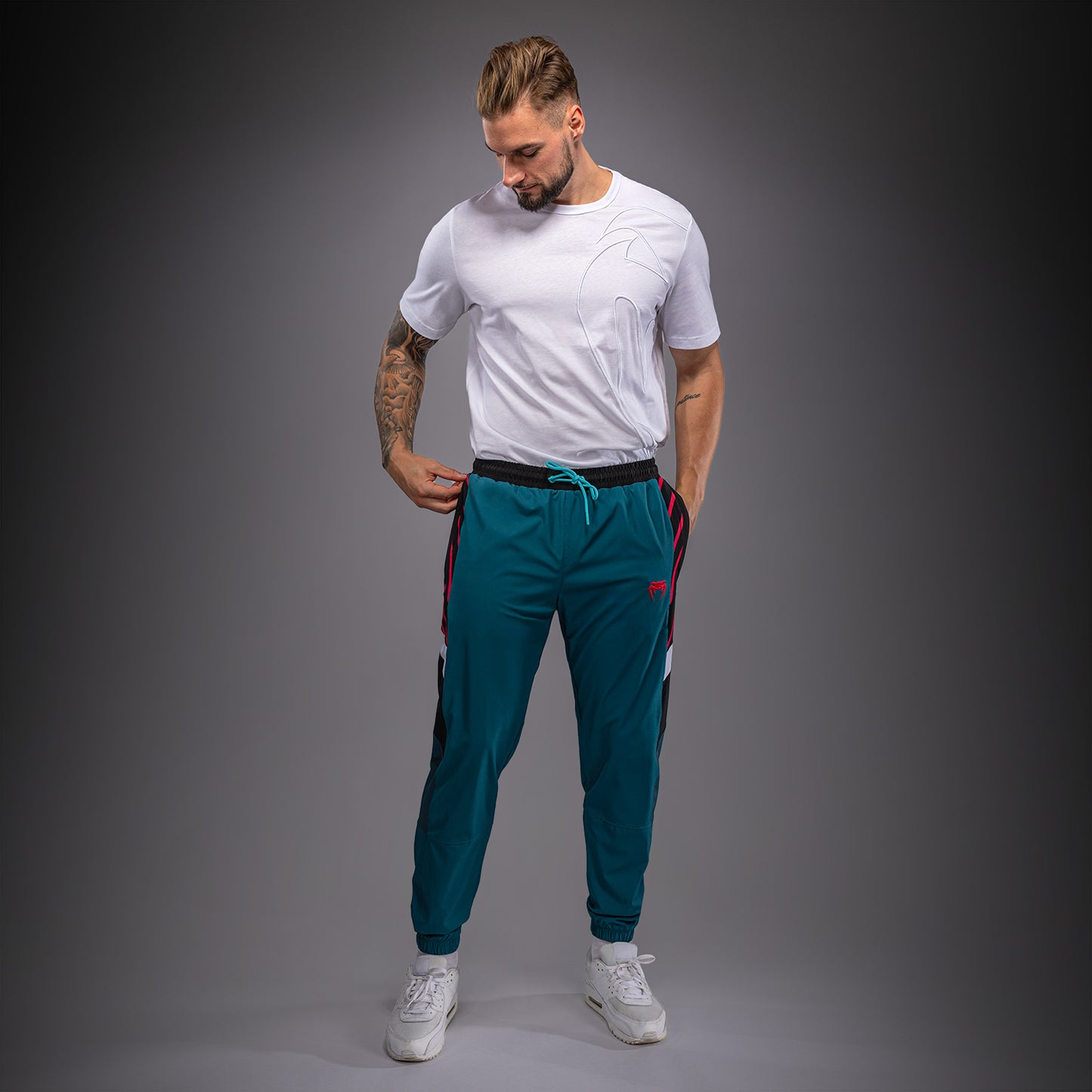 Venum Attack 90 Joggingbroek – Miami Blauw