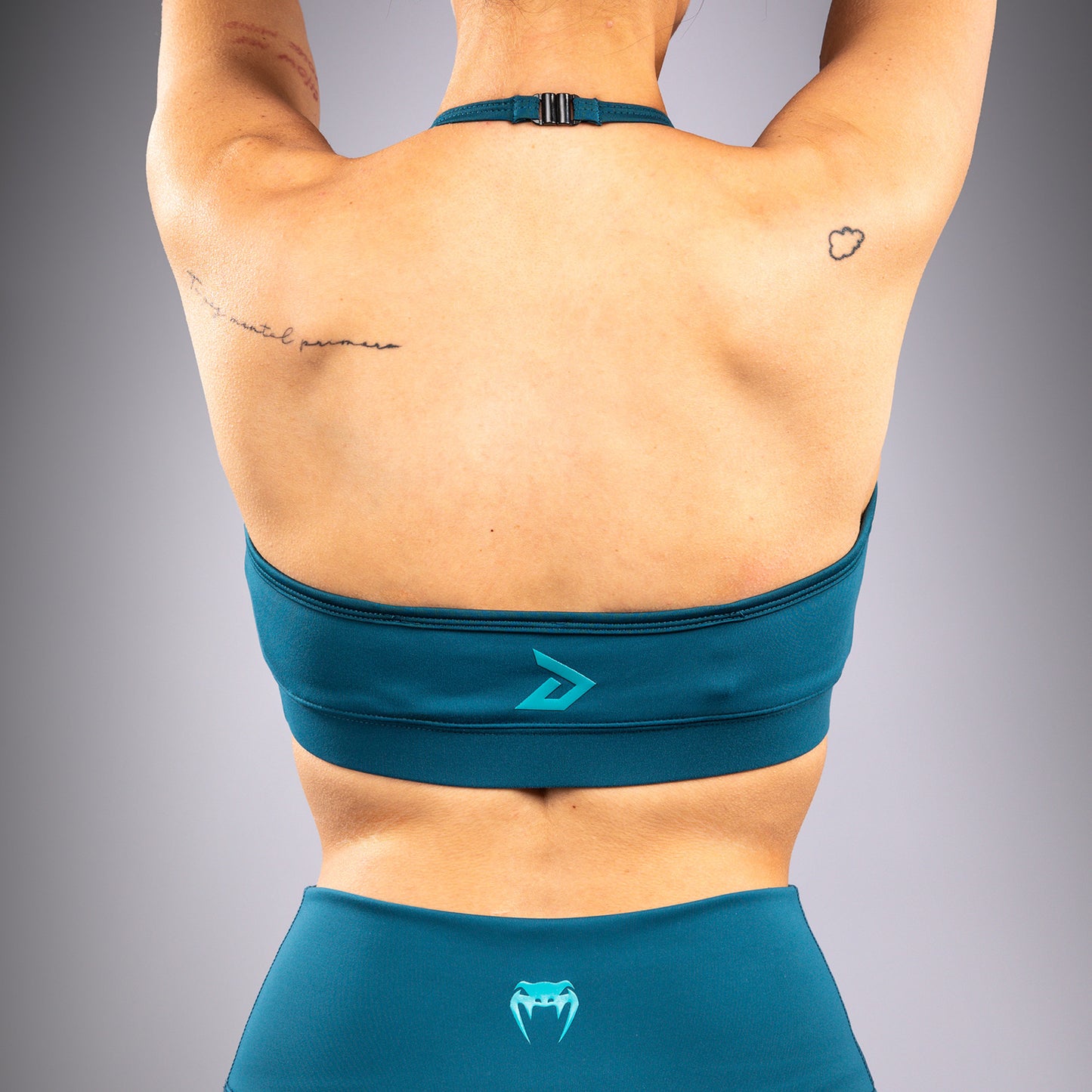 Venum x Demi Dames Sportbeha - Azuurblauw
