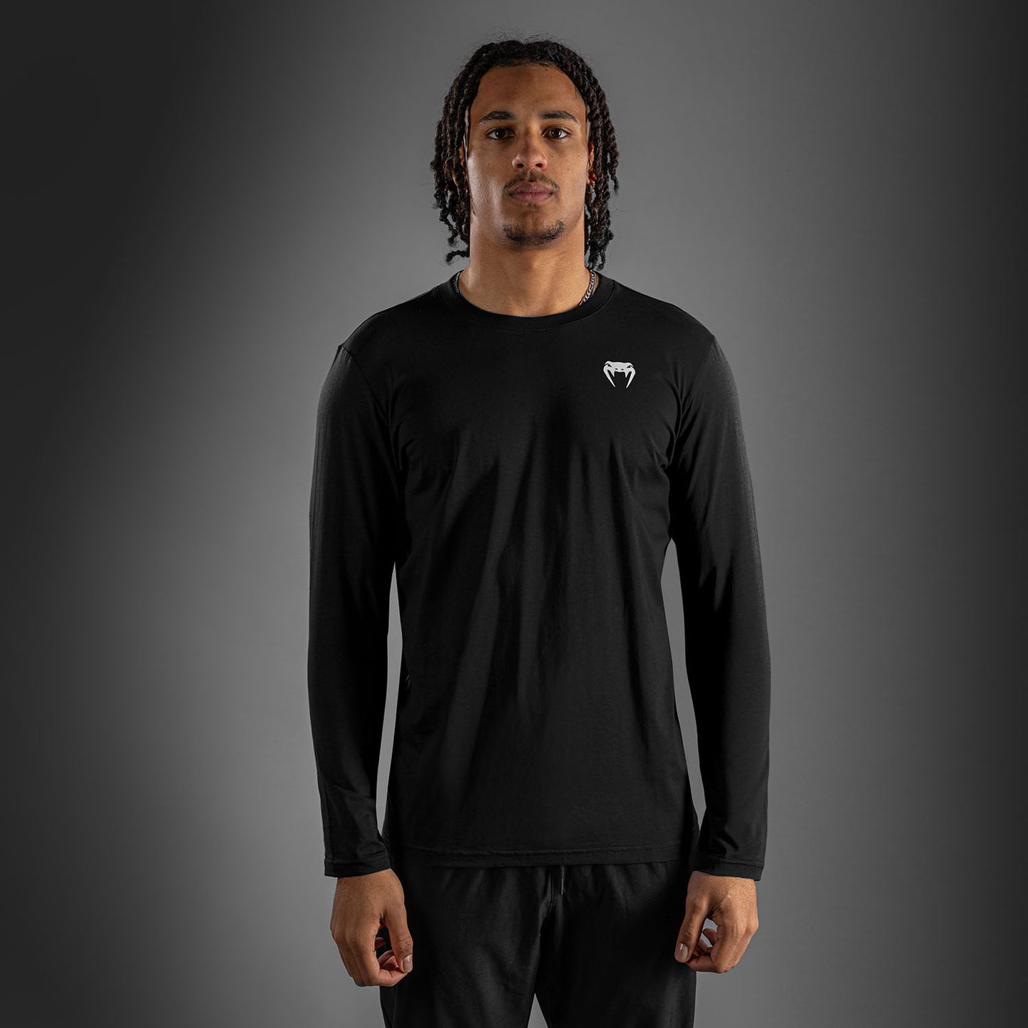 Venum Lineup T-shirt met lange mouwen - Zwart/Wit