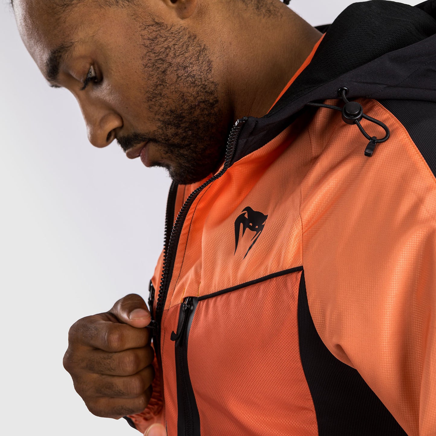 Venum Laser 3.0  Track Jacket - Zwart/Oranje