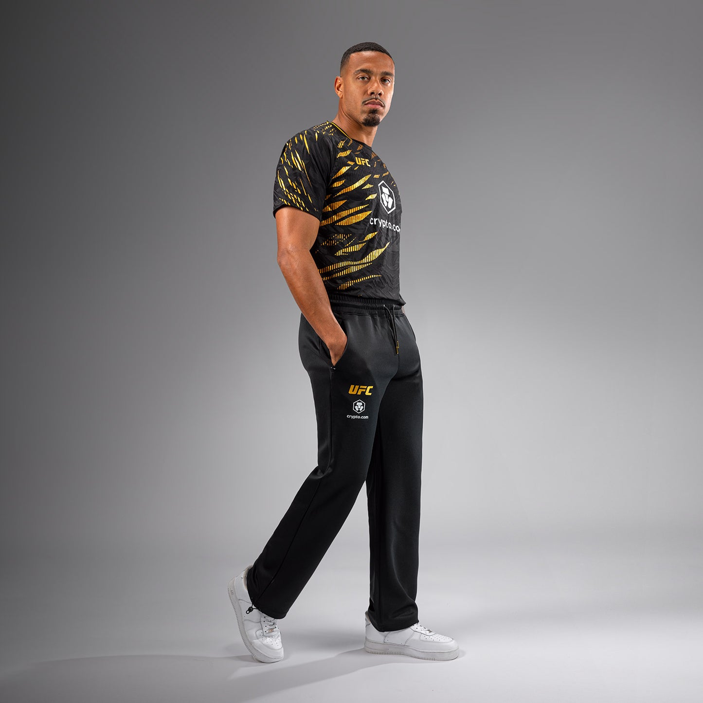 UFC Fusion by Venum Authentic Fight Night Rechte Pijp Broek voor Heren - Champion