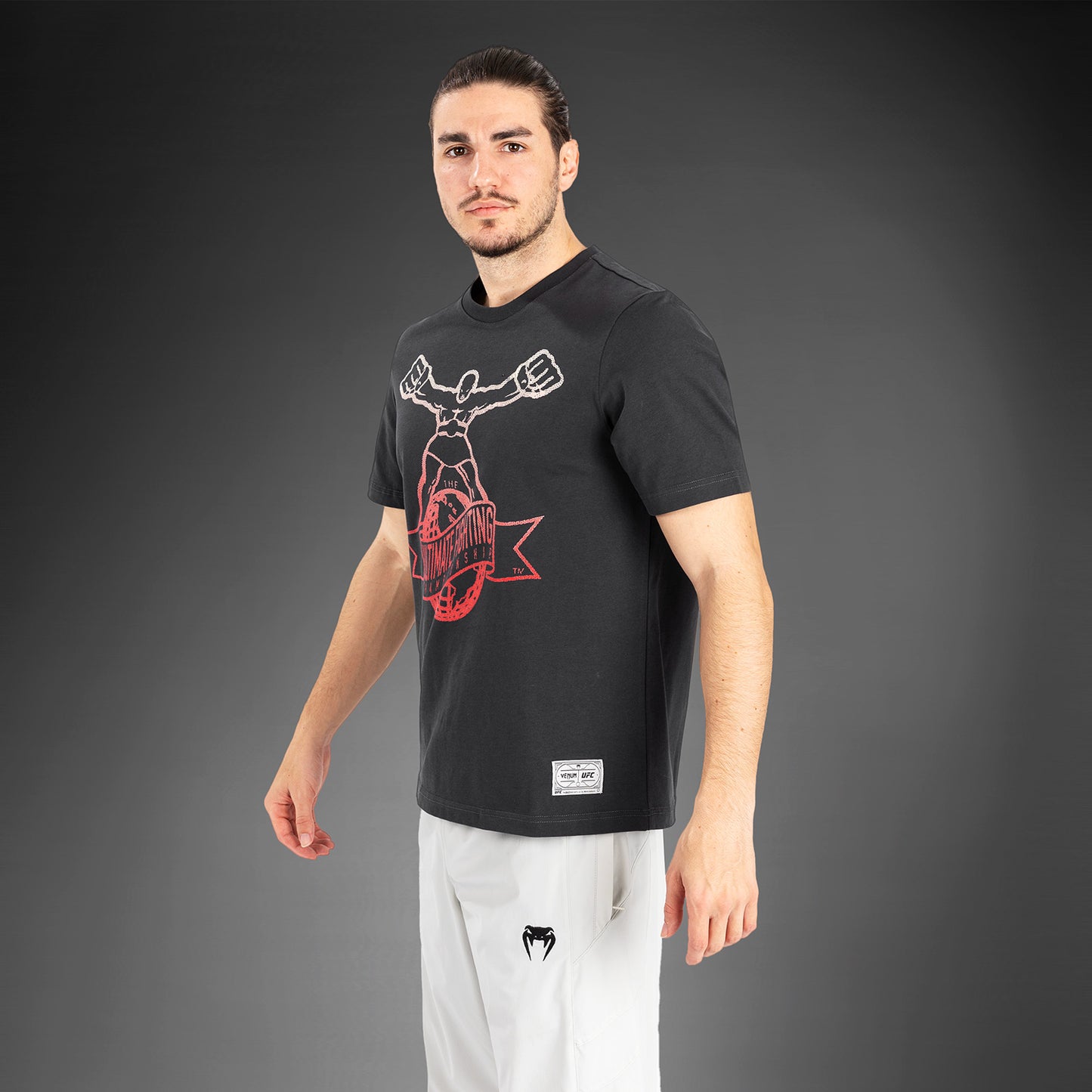 UFC by Venum Ulti-Man T-shirt - Grijs/Rood