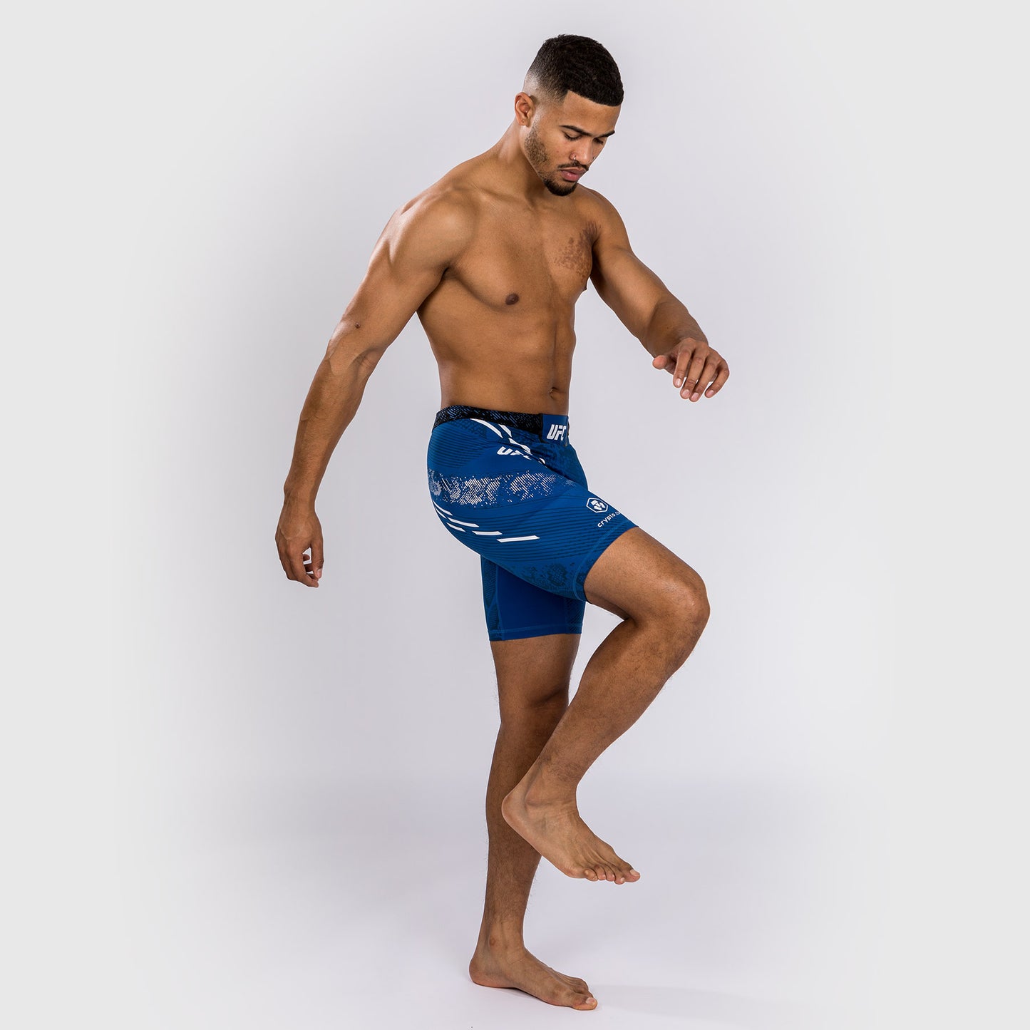 UFC Adrenaline by Venum Authentic Fight Night Heren Vale Tudo Short - Blauw