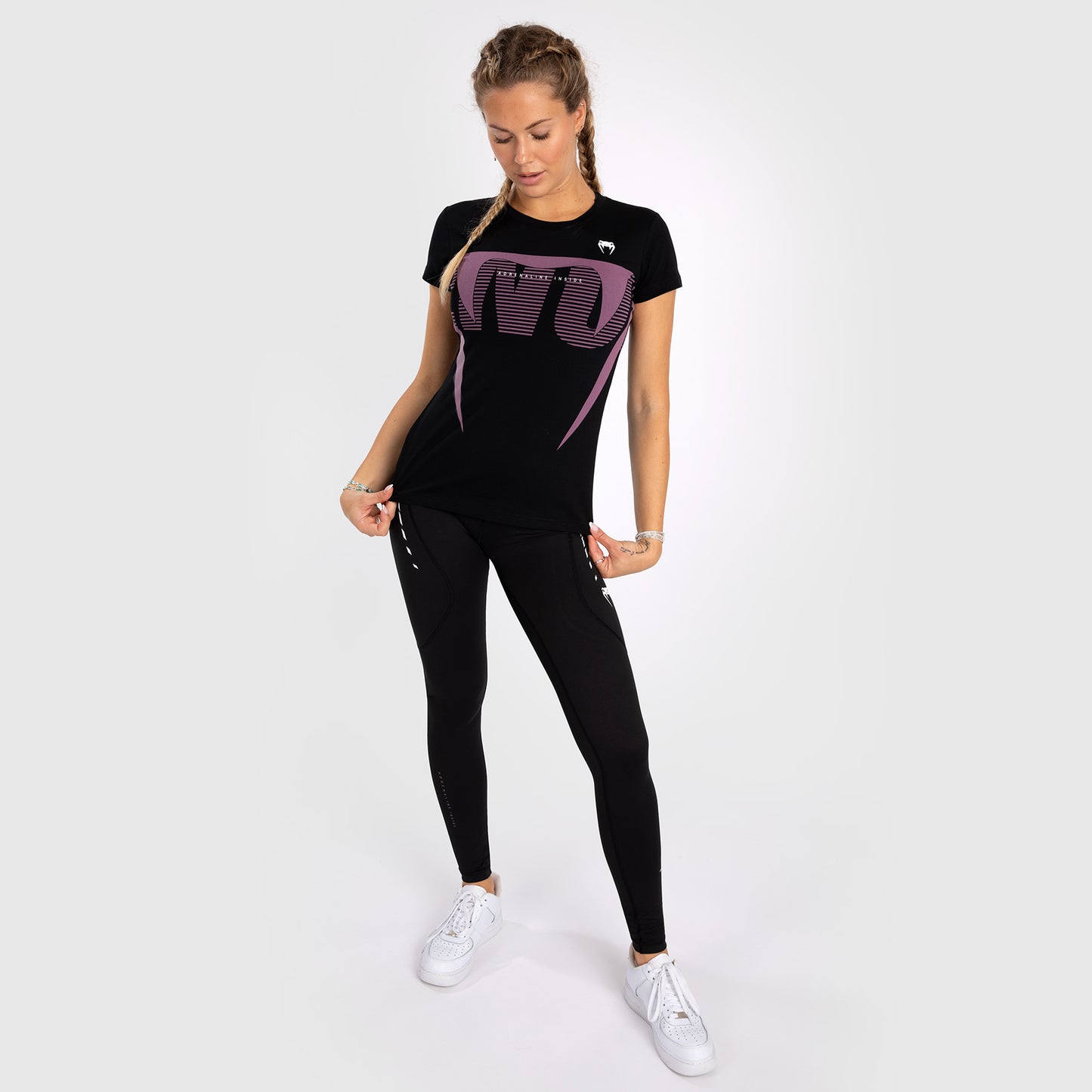 Venum Adrenaline Dames-T-Shirt - Purple