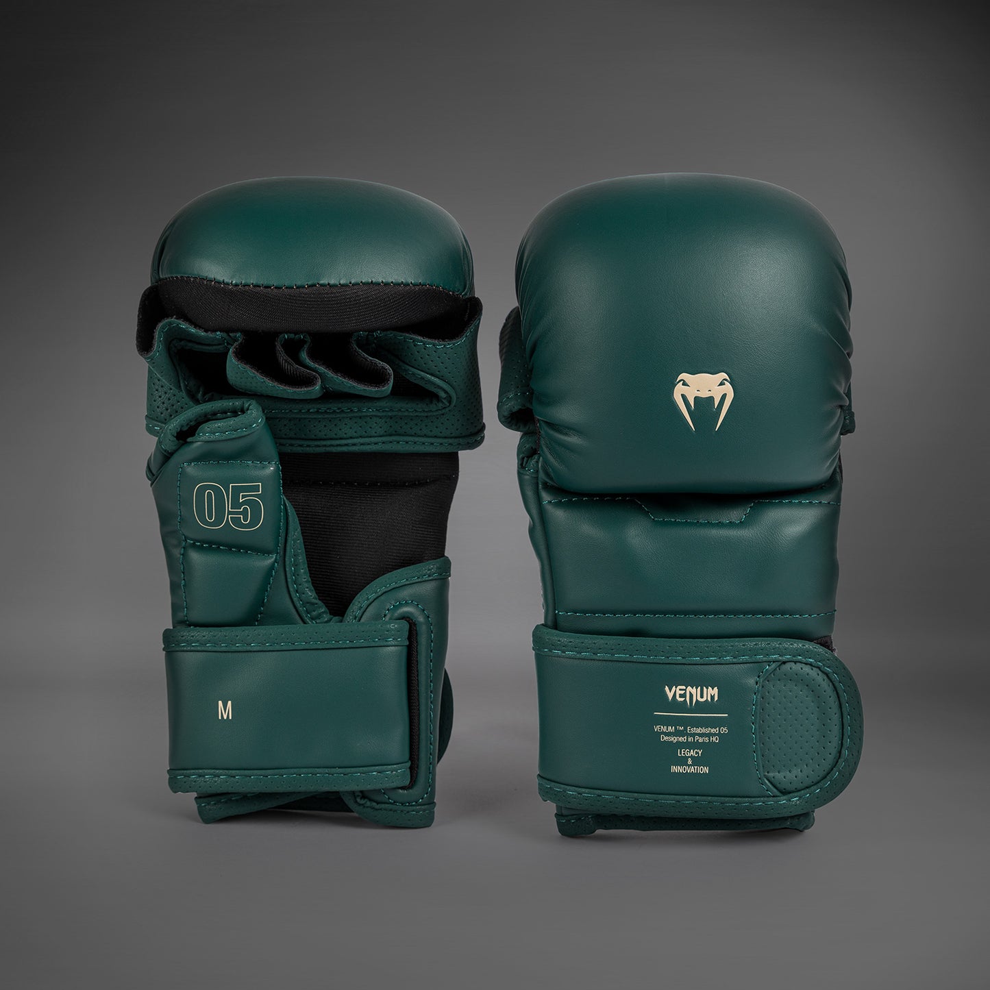 Venum Impact Evo MMA Sparring Handschoenen - Smaragdgroen