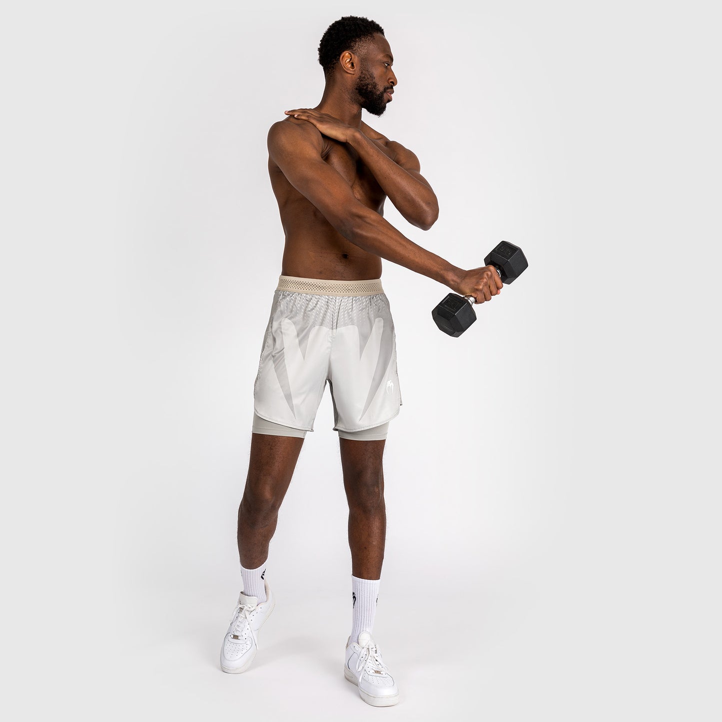 Venum Attack Heren Fight Shorts - Zand