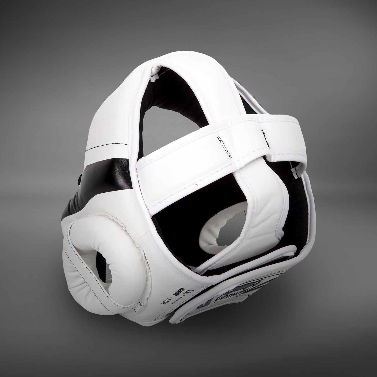 Venum Elite hoofdbeschermer – Wit/Zwart