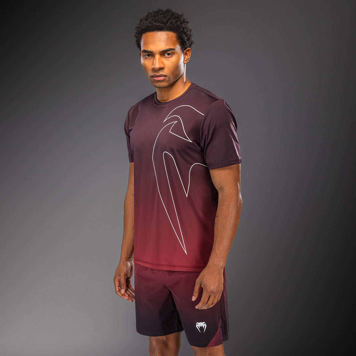 Venum Giant Shift Dry Tech T-shirt - Zwart/Rood