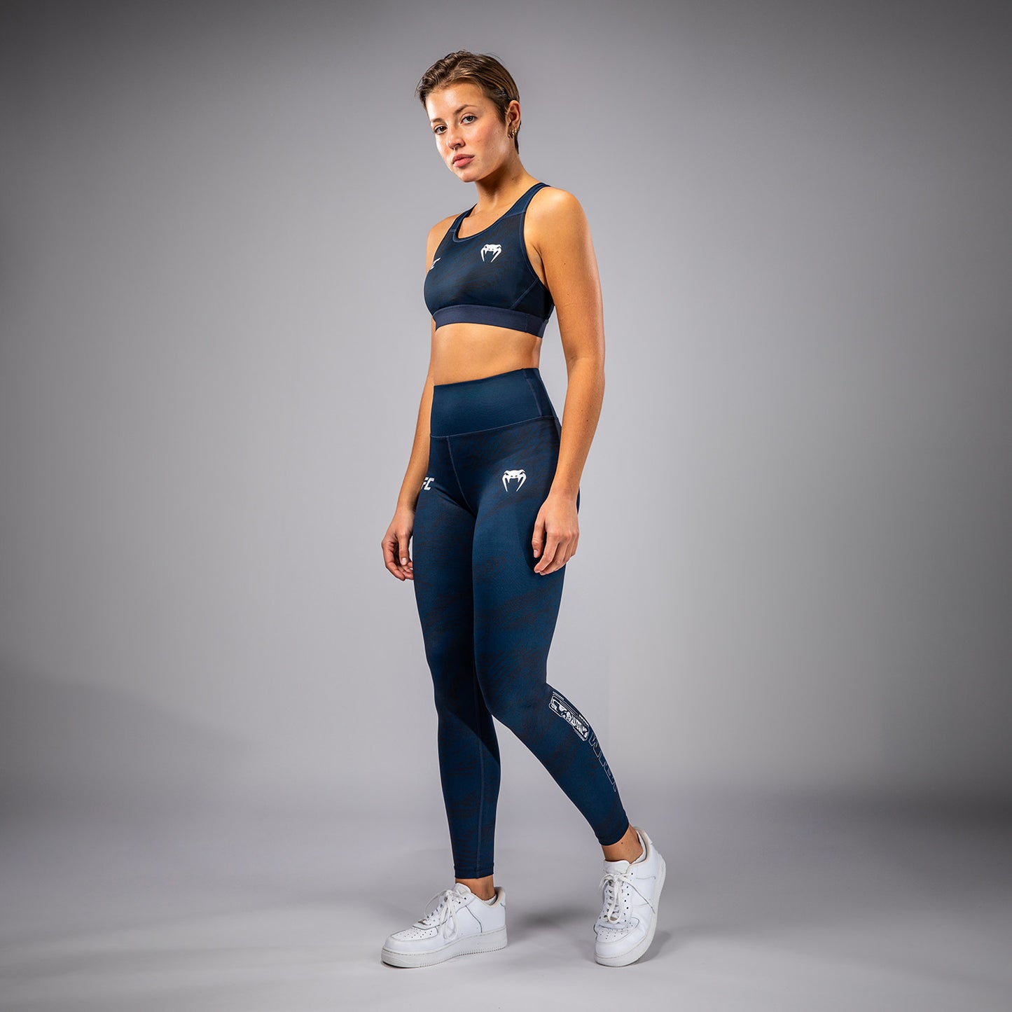 UFC Fusion by Venum Fight Week Performance Leggings voor Dames - Oceaanblauw