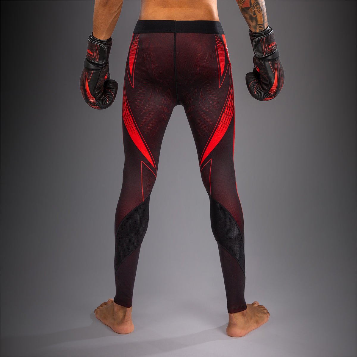 Venum Amazonia Reborn Compressiebroek - Zwart/Rood