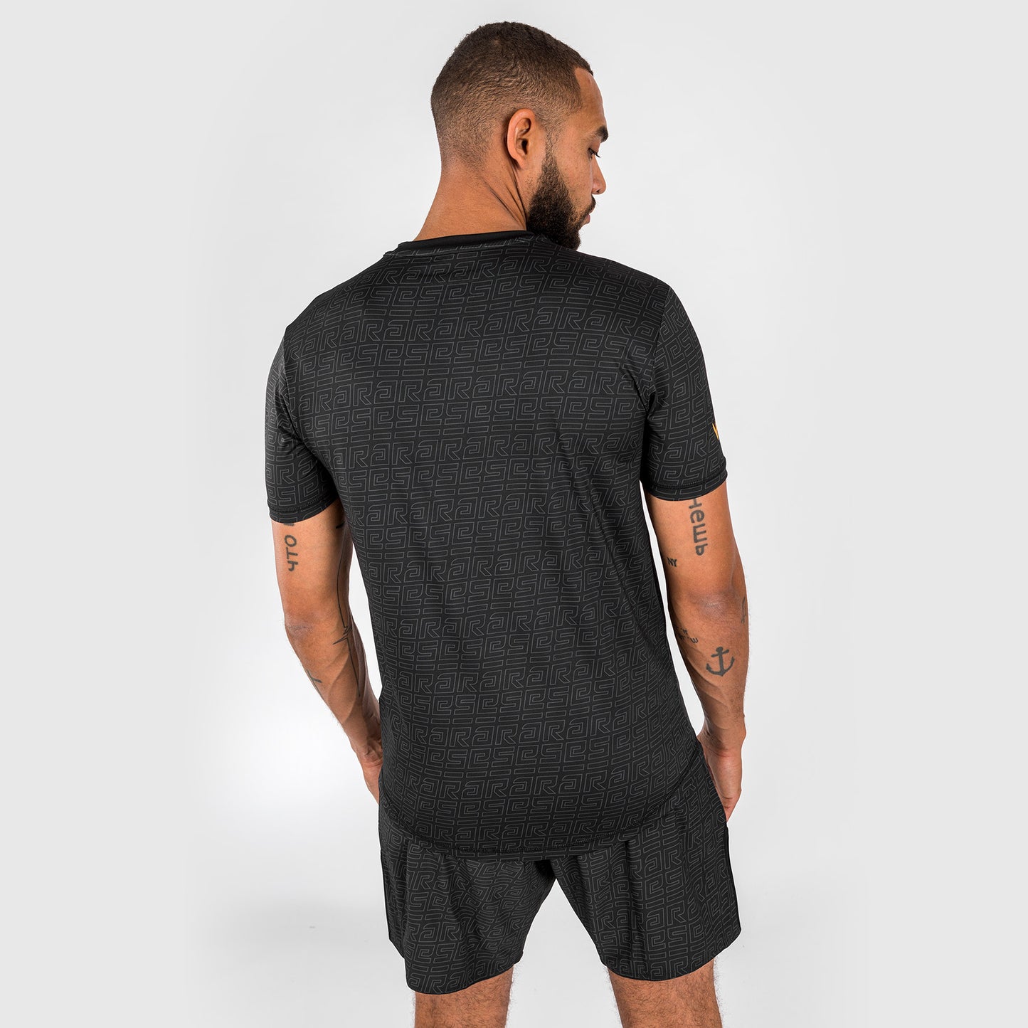 Venum x Ares Heren Dry-Tech Shirt - Zwart/Goud