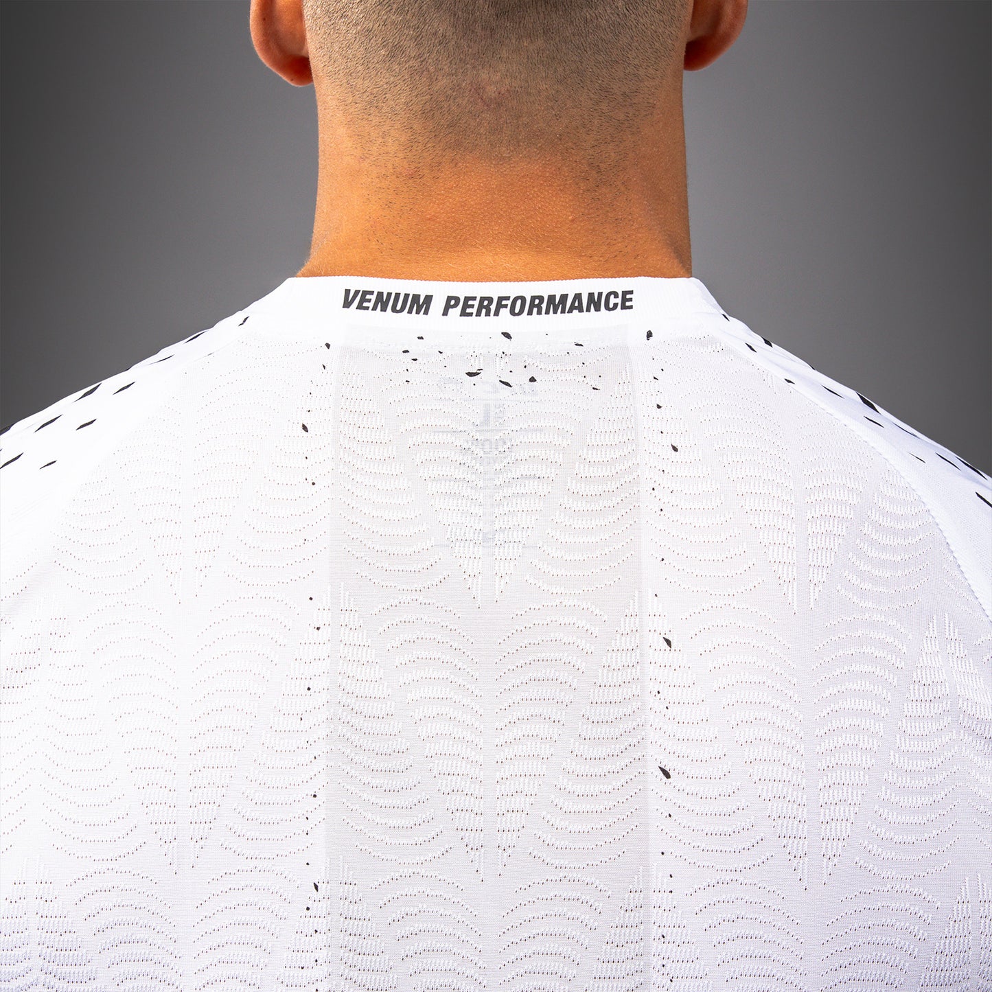 UFC Zenith by Venum Authentic Fight Night Officieel Walkout-shirt Heren Personalized - Wit