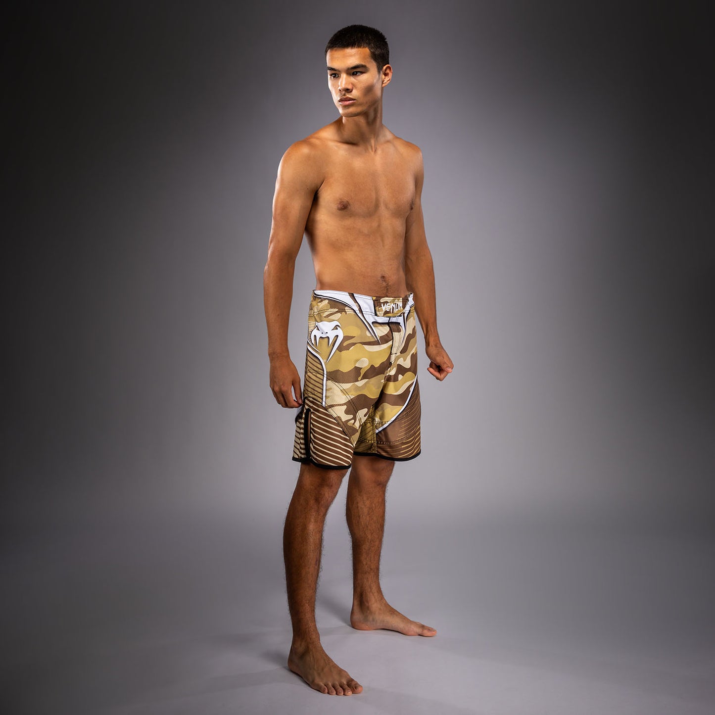 Venum Camo Hero Fightshorts - Lichtbeige/Bruin