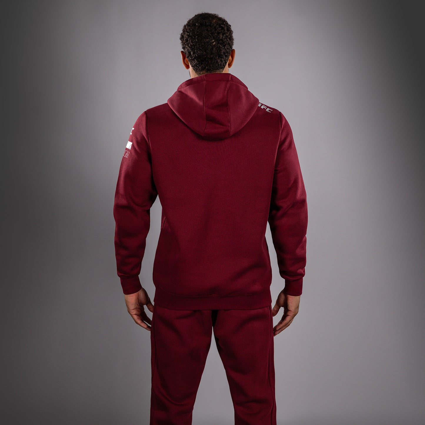 UFC Zenith by Venum Authentic Fight Week Pullover Hoodie Heren - Bourgondisch rood