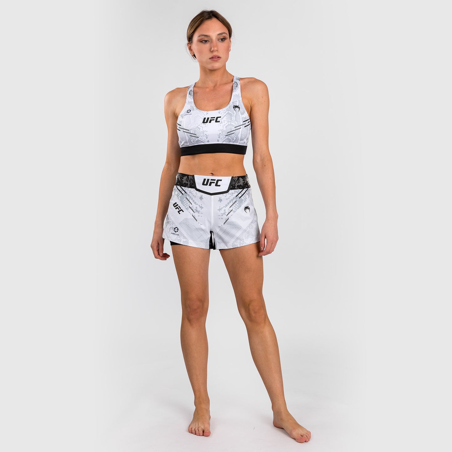 UFC Adrenaline by Venum Authentic Fight Night Vrouwen Korte Broek - Wit